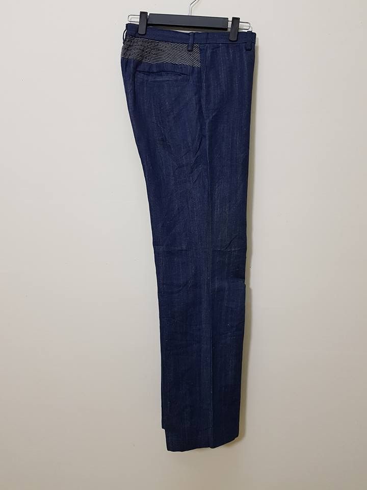 Blue Blue Japan × Indigo × Japanese Brand Pure Indigo, Blue Blue Japan Sashiko Pants Size US 32 / EU 48 - 5 Thumbnail