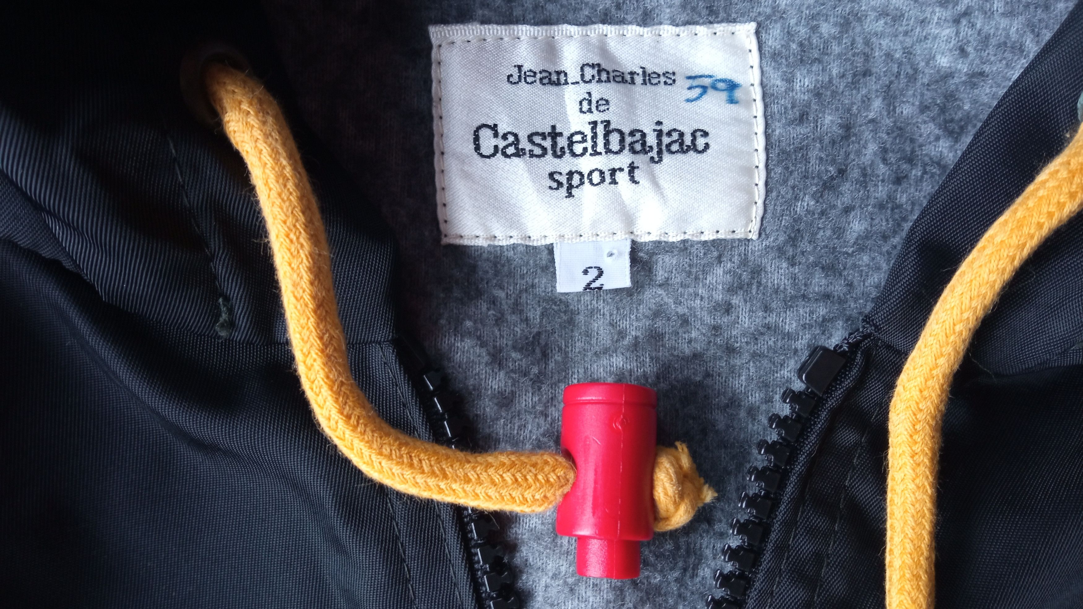 Jean Charles De Castelbajac × Vintage 🔥Jean Charles De Castelbajac Hybrid Pullover Hoodie Jacket Size US L / EU 52-54 / 3 - 23 Thumbnail