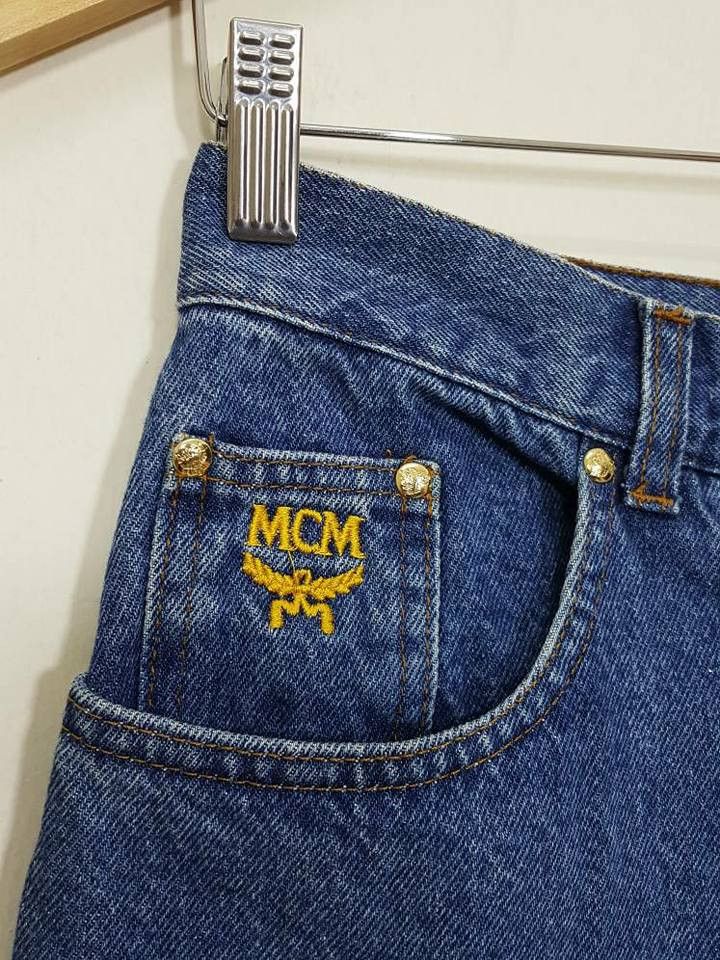 MCM MCM Denim Pants, Made In Italy Size US 30 / EU 46 - 2 Thumbnail