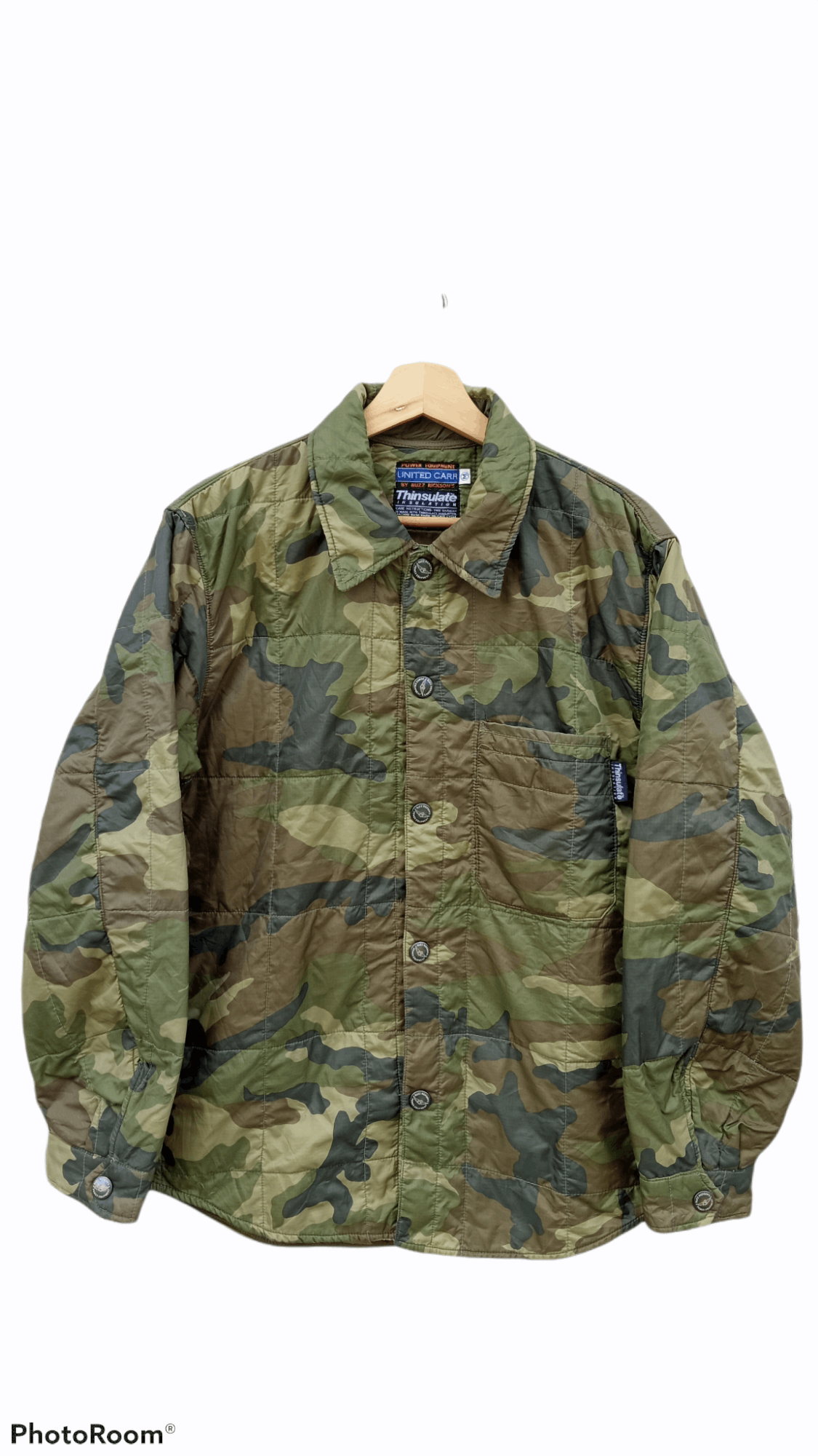 🔥🔥Vintage United Carr Buzz Ricksons Thinsulate Camo Jacket
