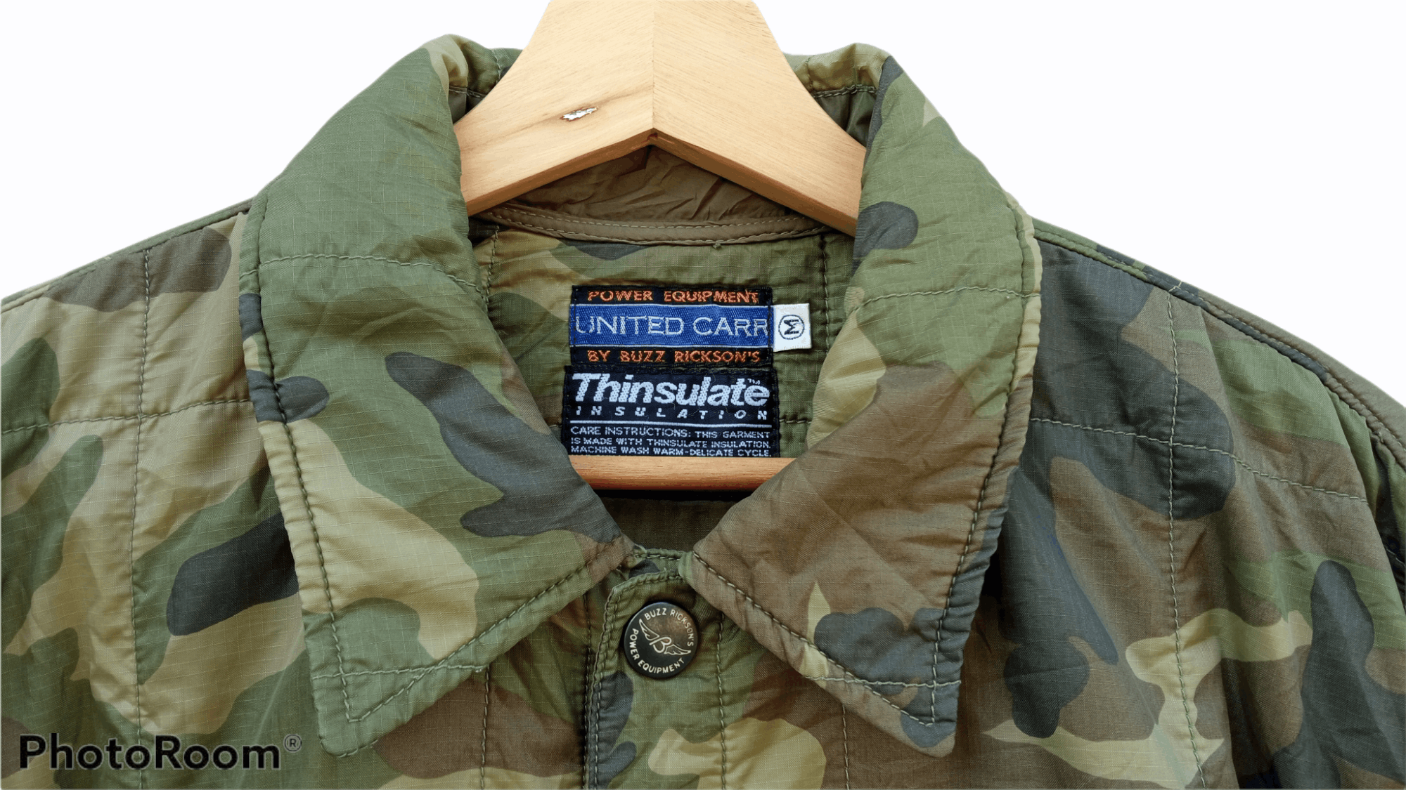 Buzz Rickson's × Toyo Enterprises × Vintage 🔥🔥Vintage United Carr Buzz Ricksons Thinsulate Camo Jacket Size US M / EU 48-50 / 2 - 18 Thumbnail