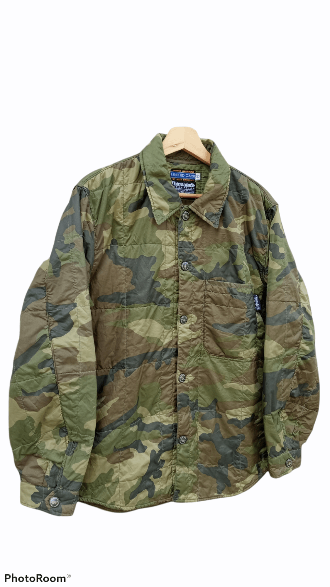Buzz Rickson's × Toyo Enterprises × Vintage 🔥🔥Vintage United Carr Buzz Ricksons Thinsulate Camo Jacket Size US M / EU 48-50 / 2 - 2 Thumbnail