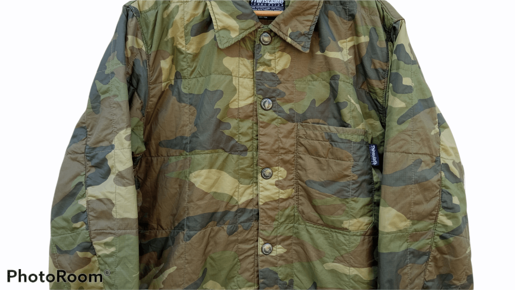 Buzz Rickson's × Toyo Enterprises × Vintage 🔥🔥Vintage United Carr Buzz Ricksons Thinsulate Camo Jacket Size US M / EU 48-50 / 2 - 13 Thumbnail