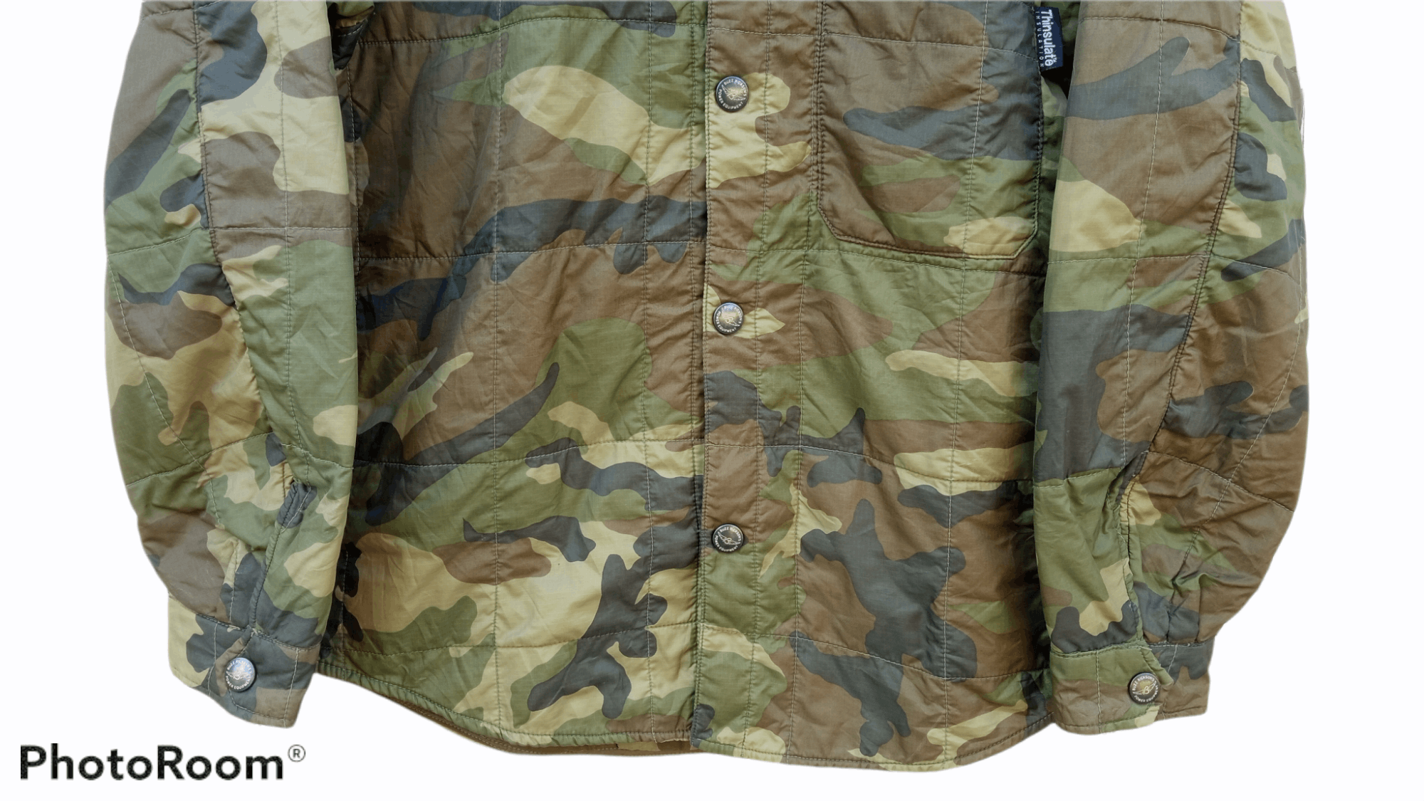 Buzz Rickson's × Toyo Enterprises × Vintage 🔥🔥Vintage United Carr Buzz Ricksons Thinsulate Camo Jacket Size US M / EU 48-50 / 2 - 14 Thumbnail