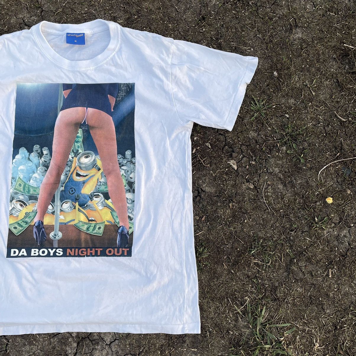 Vintage Vintage Y2K Sun Faded Graphic Tee Baggy Streetwear Relaxed M Size US M / EU 48-50 / 2 - 4 Thumbnail