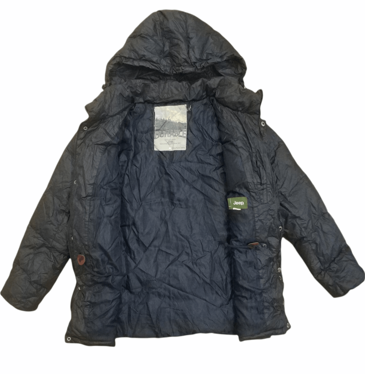 Jeep 🔥Jeep Durable Duckdown Hoodie Puffer Jacket Size US L / EU 52-54 / 3 - 2 Thumbnail
