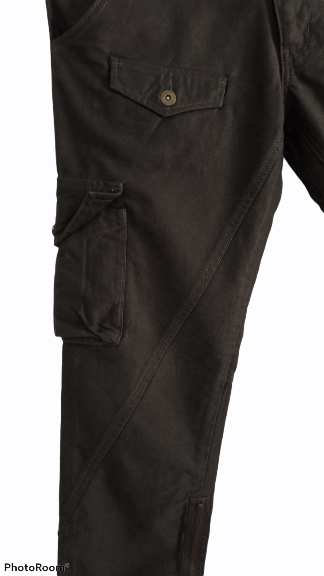 Katharine Hamnett London 🔥🔥Katharine Hamnett Multipockets Bondage Cargo Pants Size US 30 / EU 46 - 7 Thumbnail