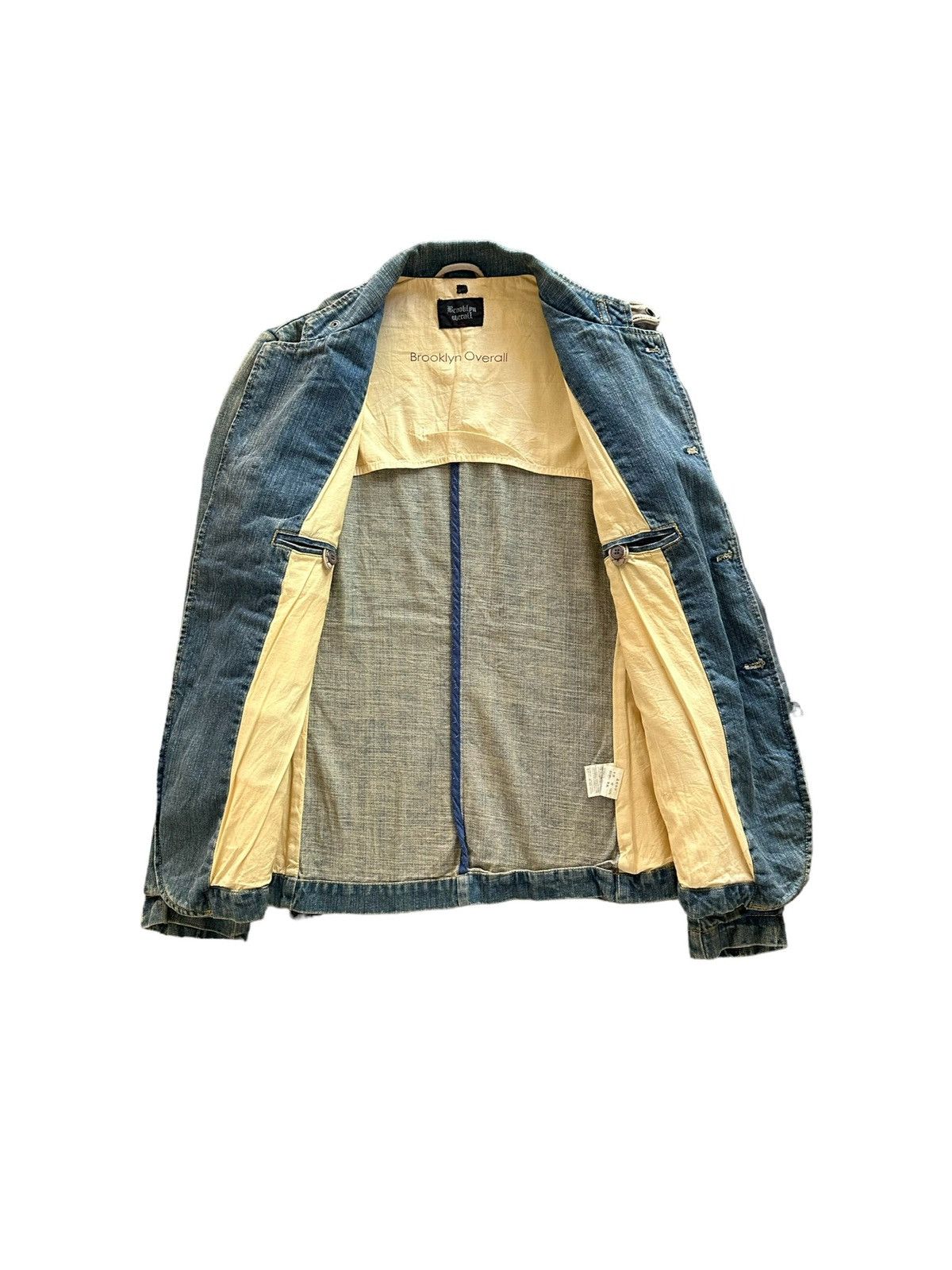 Japanese Brand 2000’s Brooklyn Overall zipper denim jacket Size US M / EU 48-50 / 2 - 4 Thumbnail