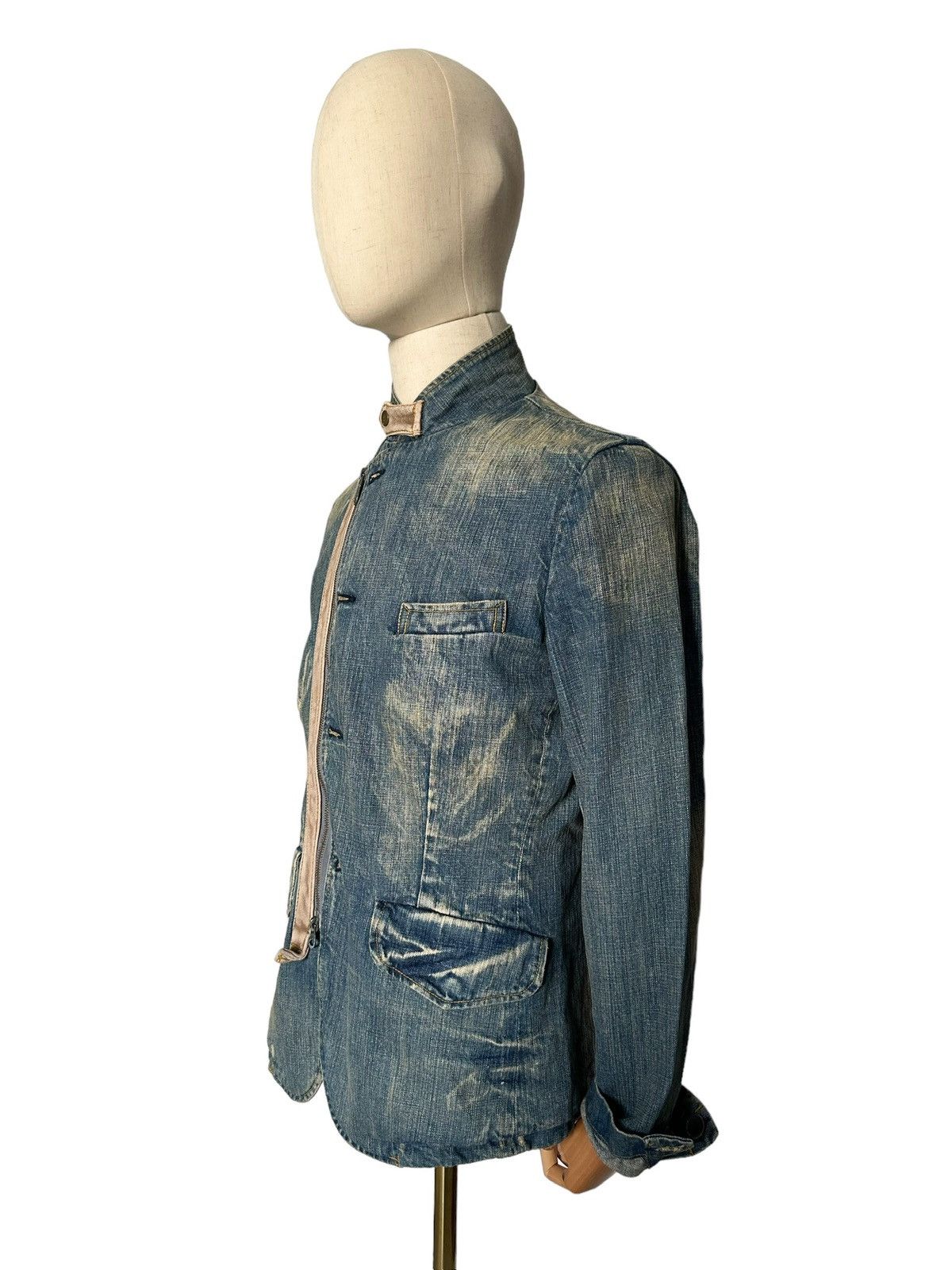 Japanese Brand 2000’s Brooklyn Overall zipper denim jacket Size US M / EU 48-50 / 2 - 7 Thumbnail