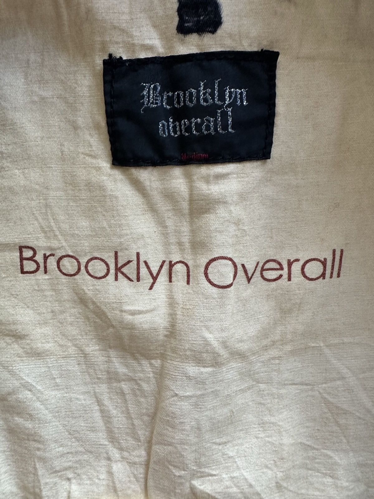 Japanese Brand 2000’s Brooklyn Overall zipper denim jacket Size US M / EU 48-50 / 2 - 12 Thumbnail