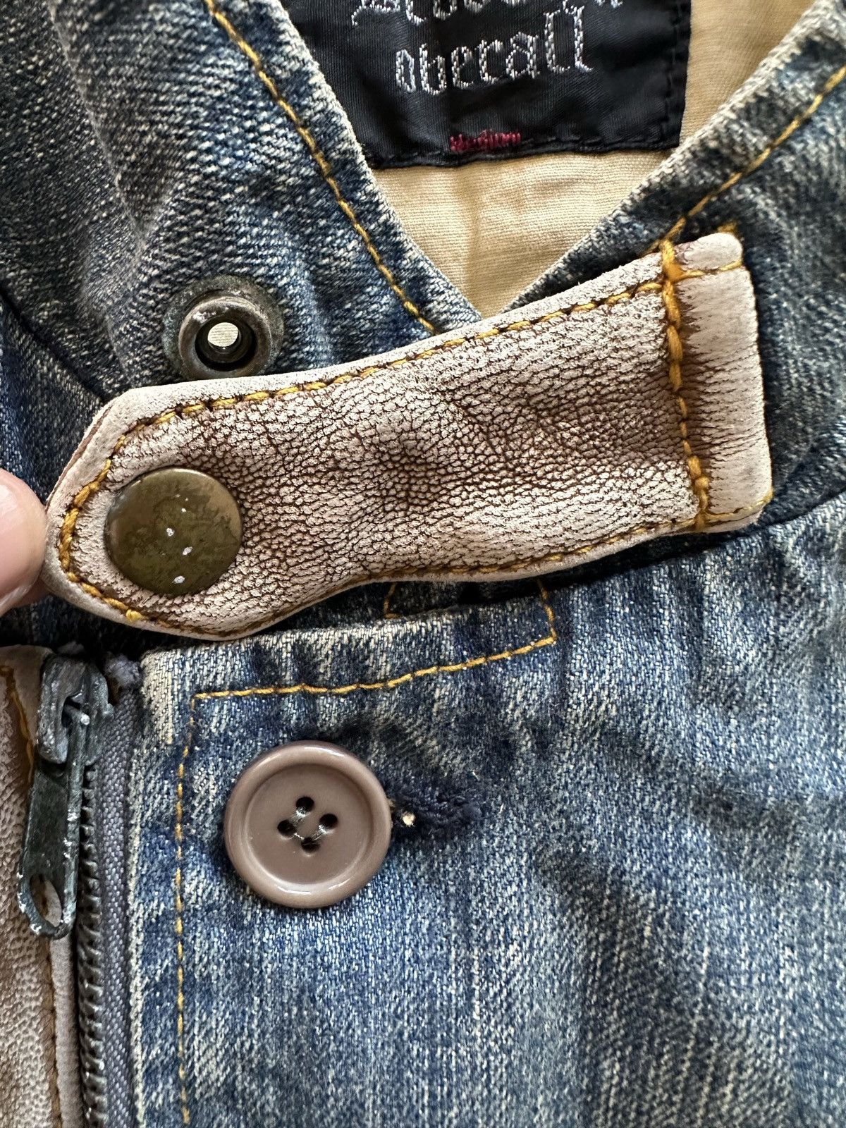 Japanese Brand 2000’s Brooklyn Overall zipper denim jacket Size US M / EU 48-50 / 2 - 9 Thumbnail