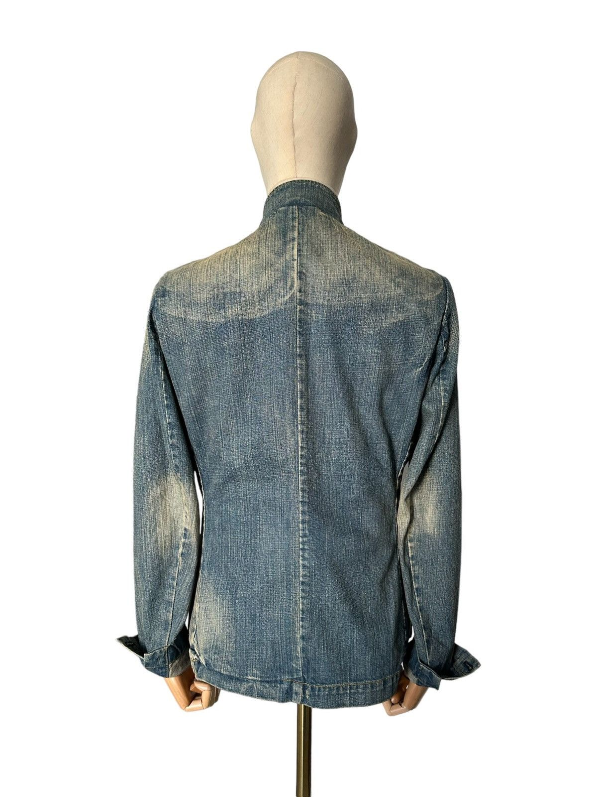 Japanese Brand 2000’s Brooklyn Overall zipper denim jacket Size US M / EU 48-50 / 2 - 8 Thumbnail