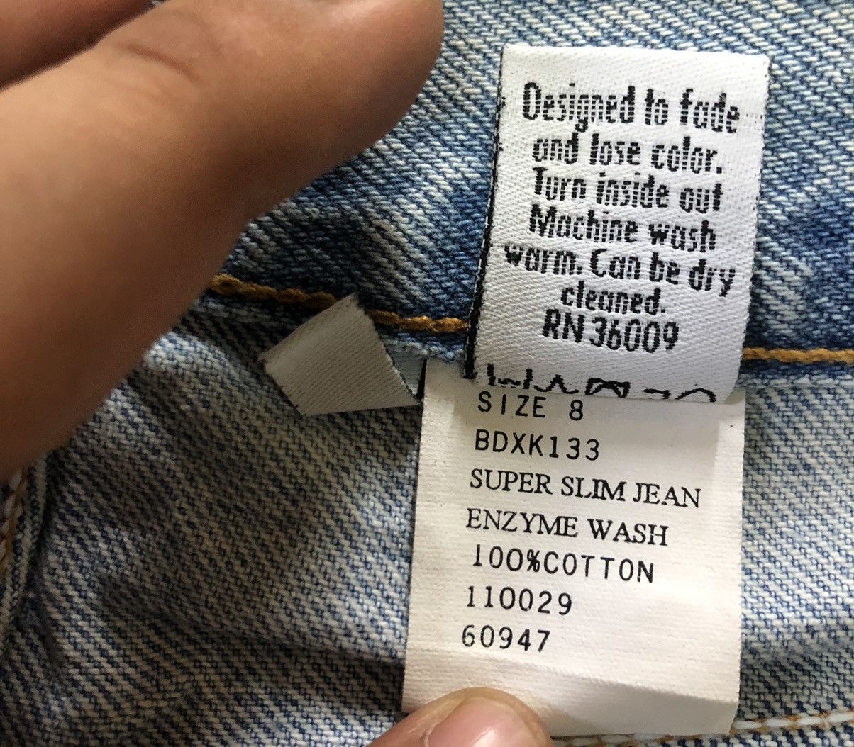Calvin Klein × Vintage RARE 🔥VINTAGE 80s CALVIN KLEIN BLUE WASH MADE IN USA 🇺🇸 Size US 26 / EU 42 - 13 Thumbnail