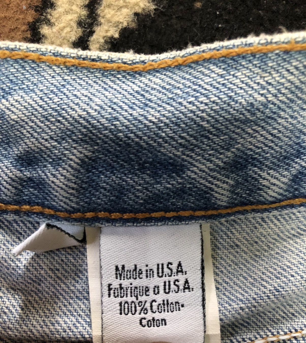 Calvin Klein × Vintage RARE 🔥VINTAGE 80s CALVIN KLEIN BLUE WASH MADE IN USA 🇺🇸 Size US 26 / EU 42 - 12 Thumbnail