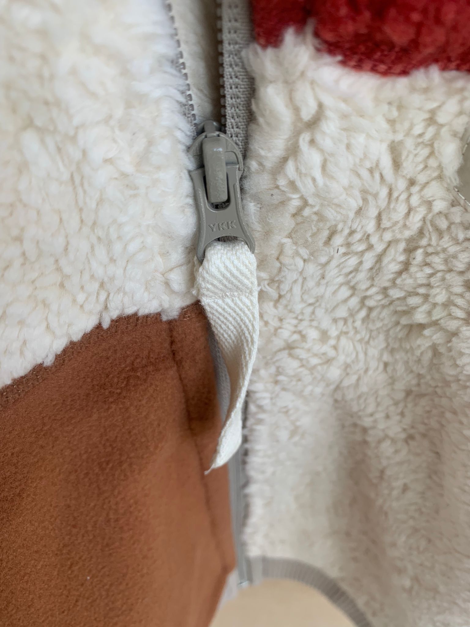 Helmut Lang Patcheork Shaggy Fleece in Multicolor Size US S / EU 44-46 / 1 - 8 Thumbnail