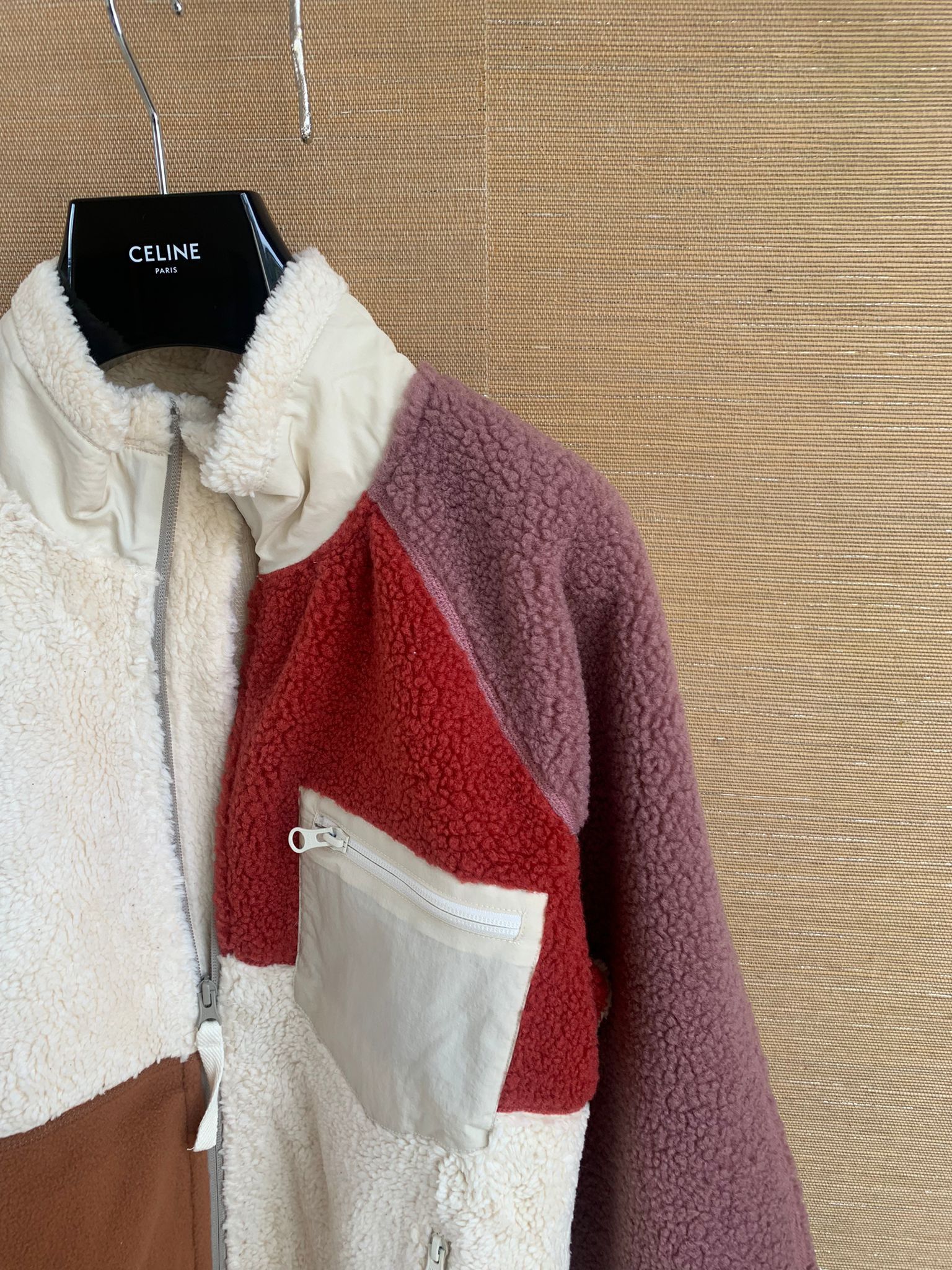 Helmut Lang Patcheork Shaggy Fleece in Multicolor Size US S / EU 44-46 / 1 - 6 Thumbnail