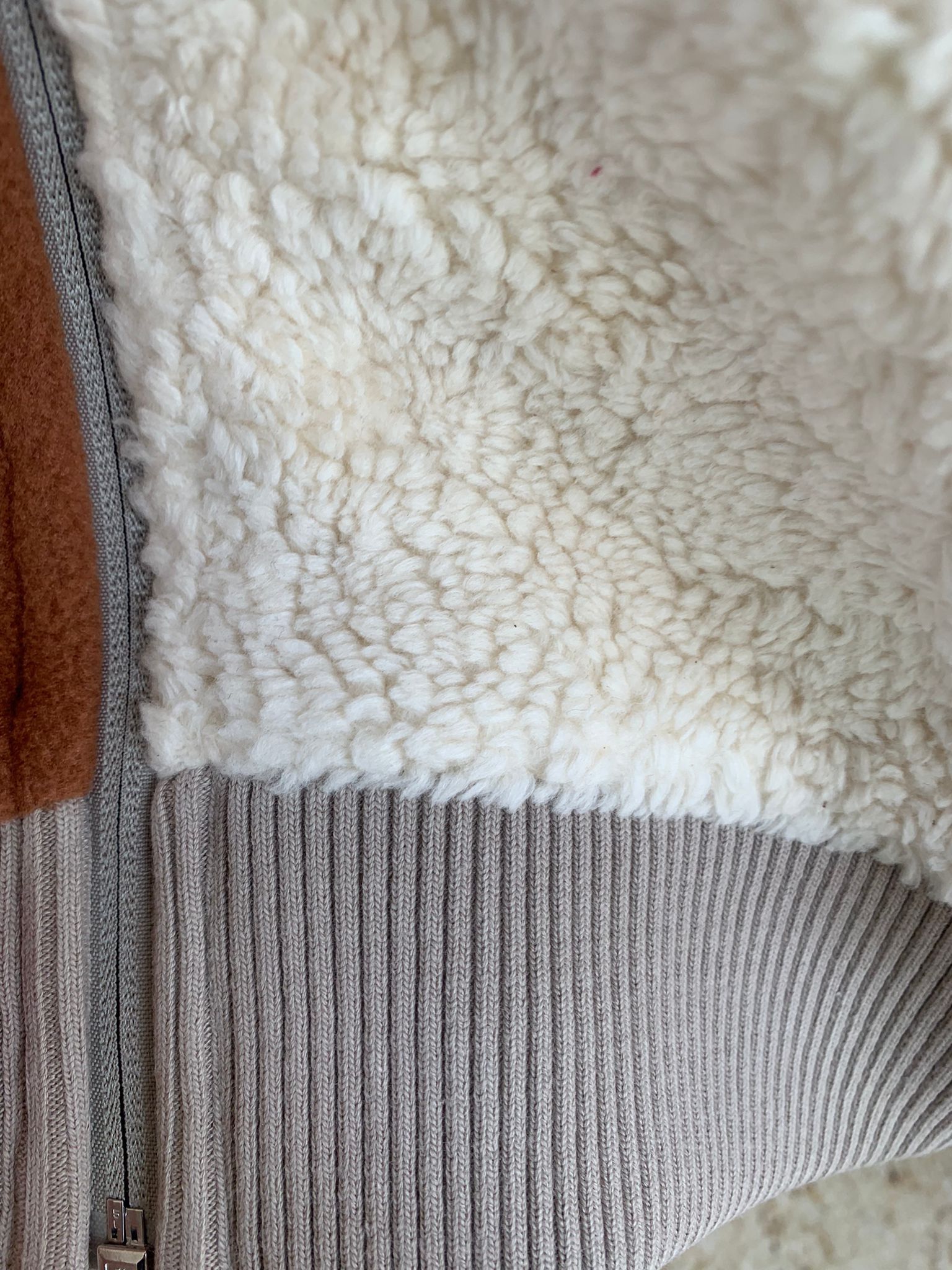 Helmut Lang Patcheork Shaggy Fleece in Multicolor Size US S / EU 44-46 / 1 - 9 Thumbnail