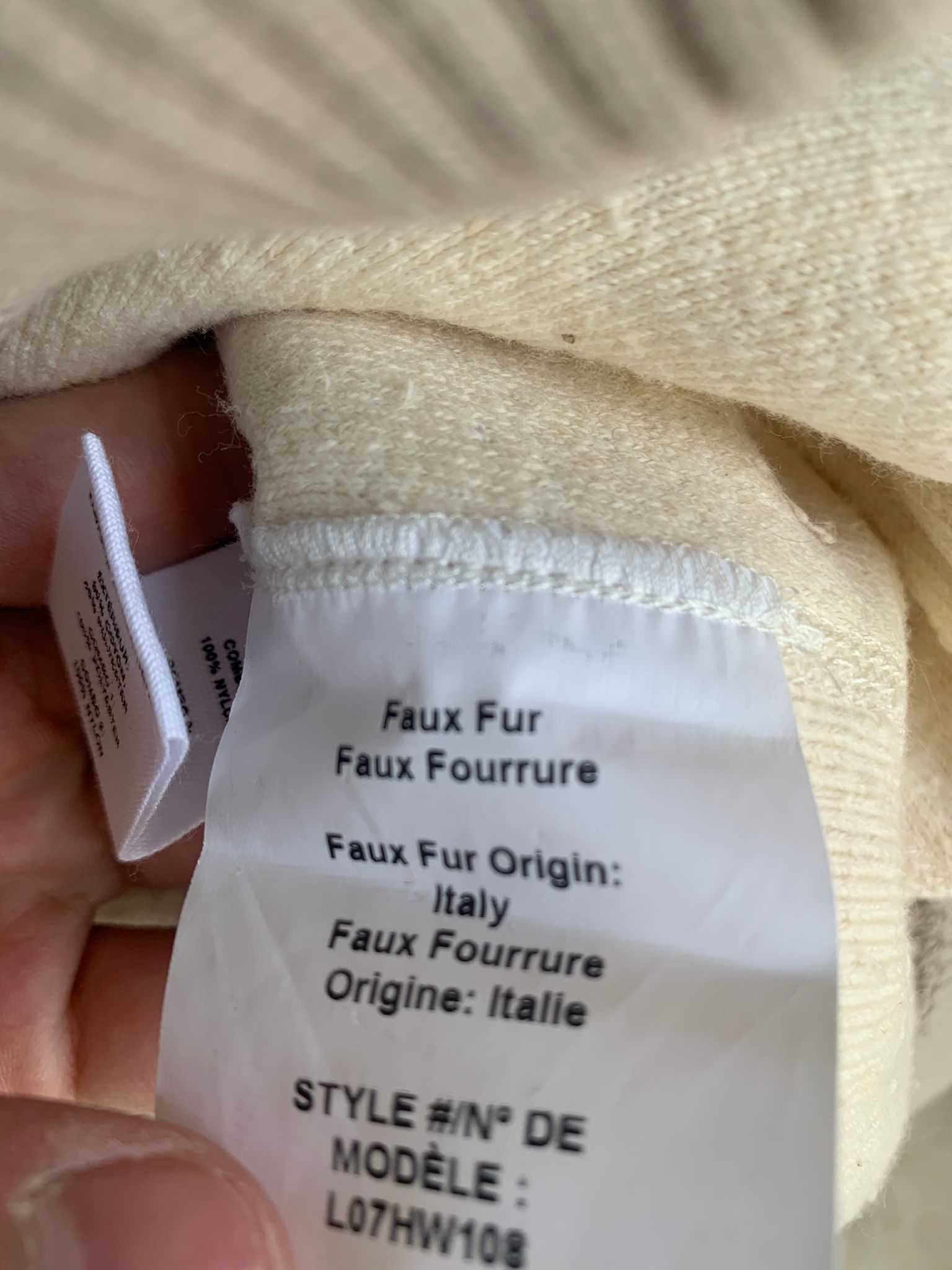 Helmut Lang Patcheork Shaggy Fleece in Multicolor Size US S / EU 44-46 / 1 - 12 Thumbnail
