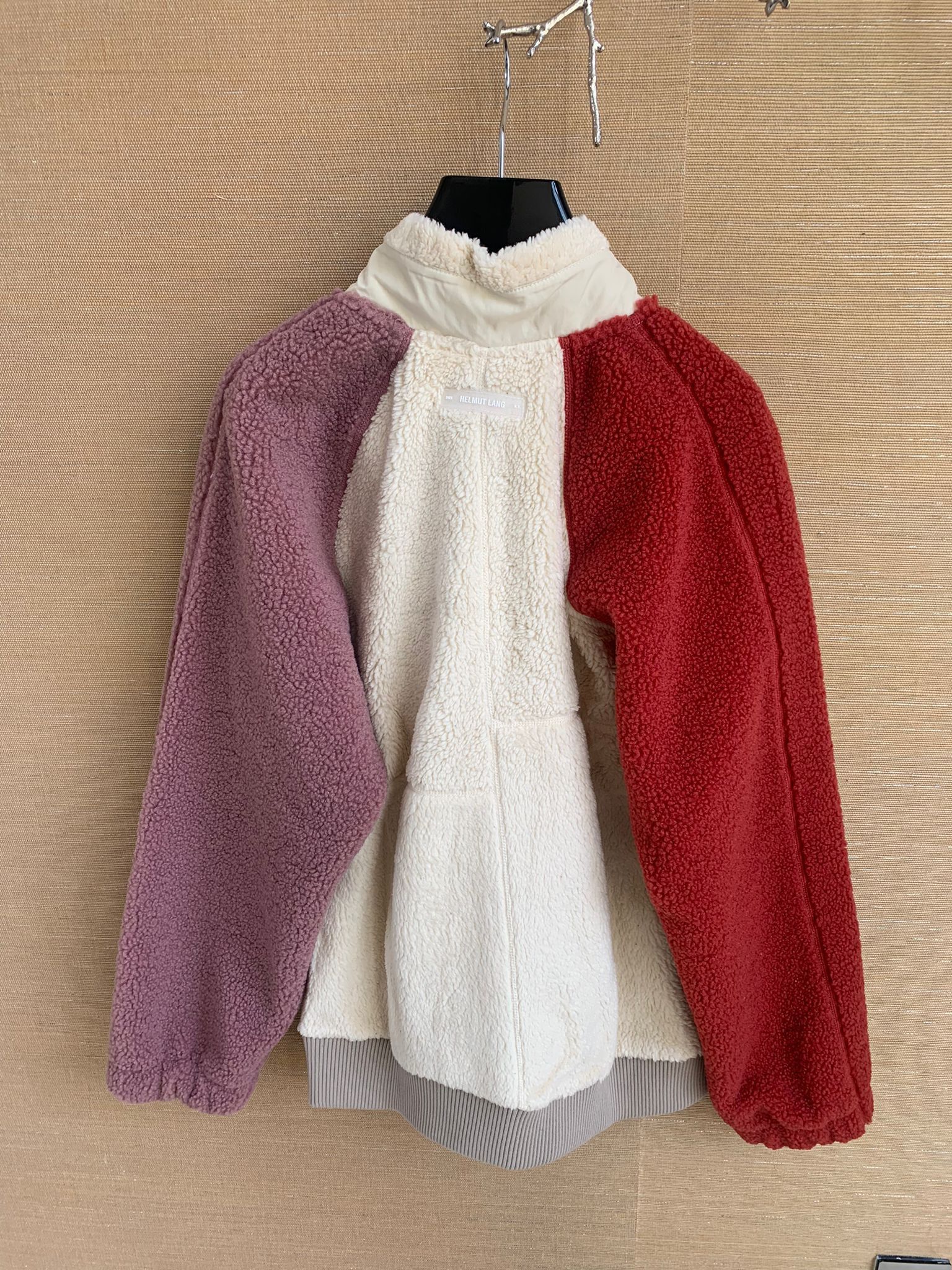 Helmut Lang Patcheork Shaggy Fleece in Multicolor Size US S / EU 44-46 / 1 - 14 Thumbnail