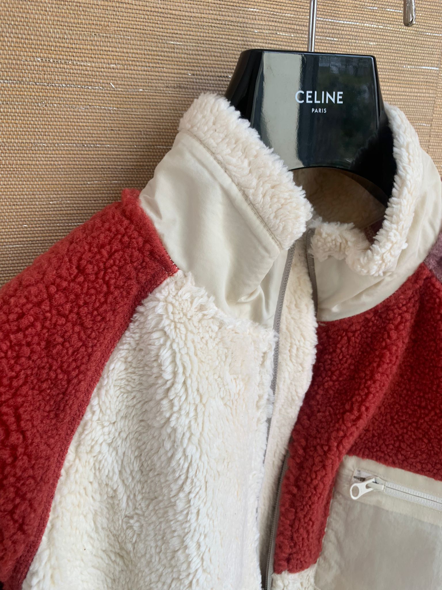 Helmut Lang Patcheork Shaggy Fleece in Multicolor Size US S / EU 44-46 / 1 - 7 Thumbnail