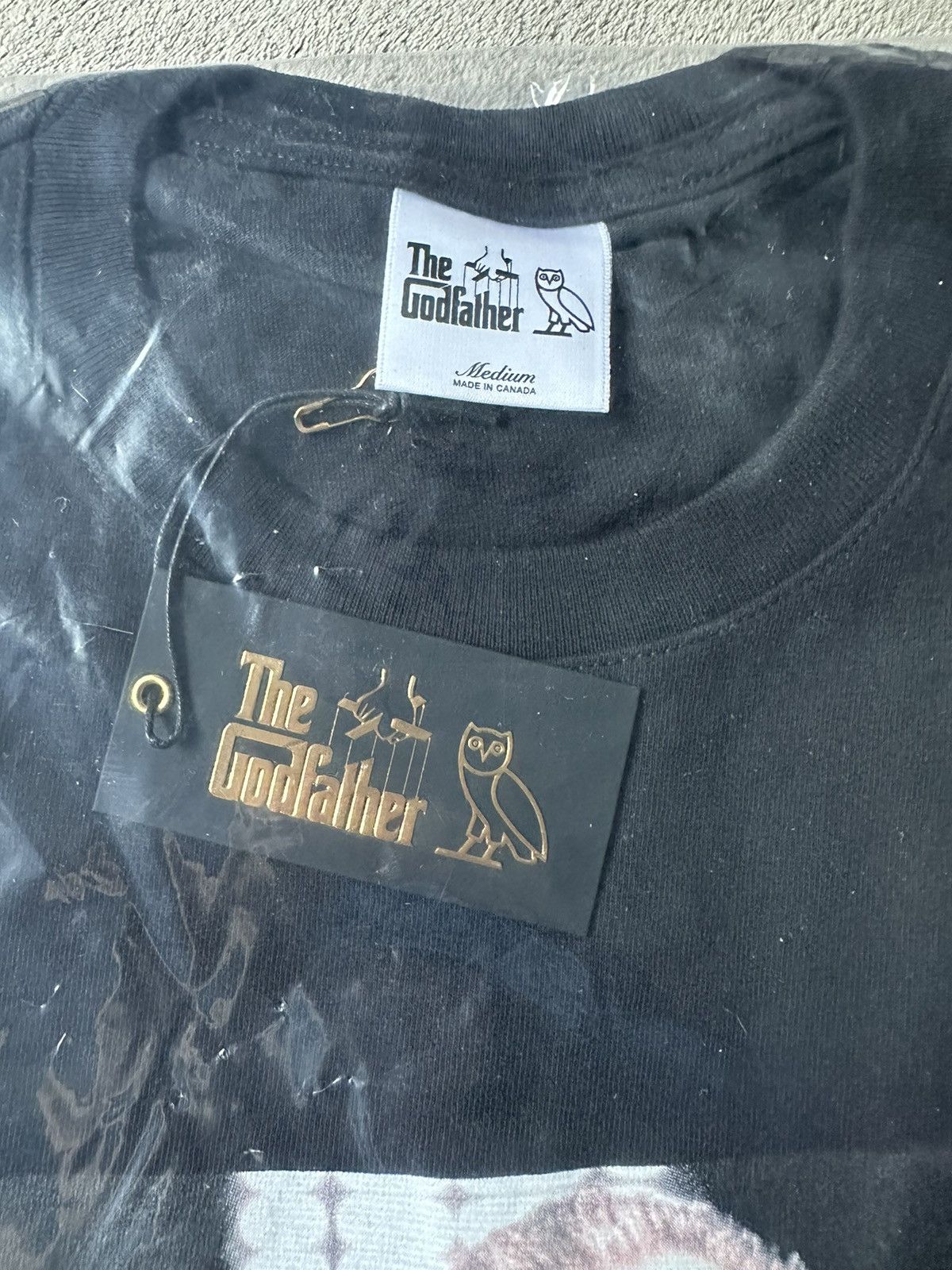 Drake × October's Very Own *RARE* OVO x THE GODFATHER VITO CORLEONE T-SHIRT (BRAND NEW) Size US M / EU 48-50 / 2 - 6 Thumbnail