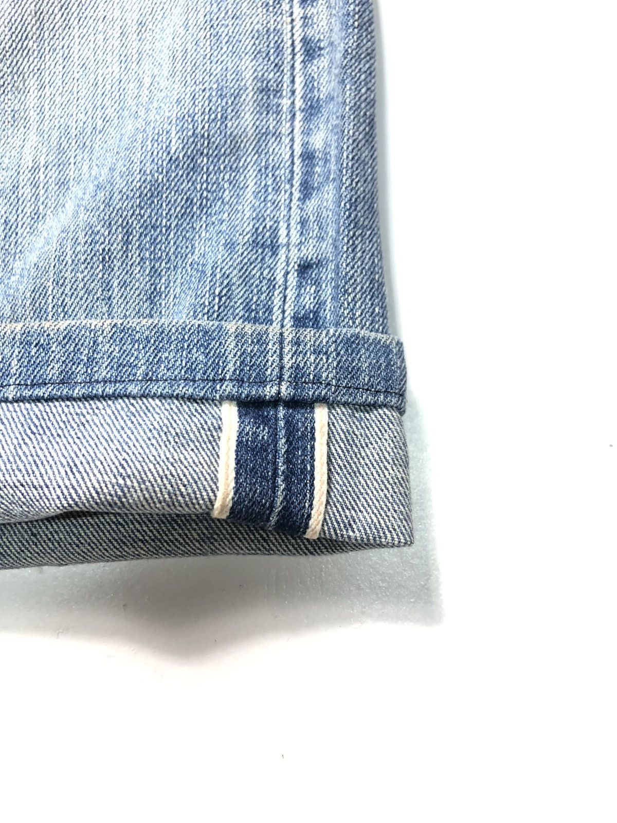 Edwin × Salvage × Vintage VINTAGE EDWIN SELVEDGE BLUE WASH DENIM Size US 30 / EU 46 - 3 Thumbnail