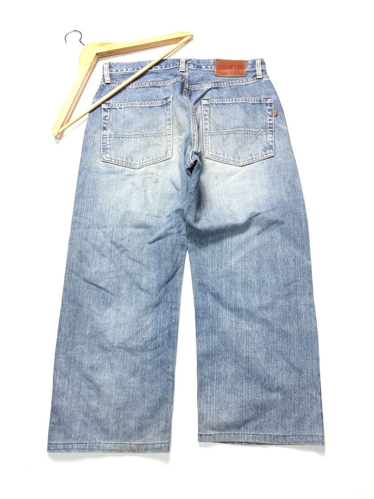 Edwin × Salvage × Vintage VINTAGE EDWIN SELVEDGE BLUE WASH DENIM Size US 30 / EU 46 - 9 Thumbnail