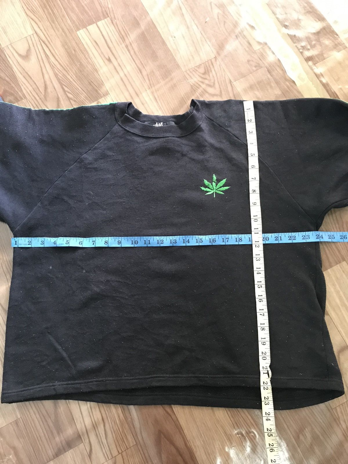 Bob Marley × Vintage VINTAGE RASTA CANNABIS BIG LOGO SWEATSHIRT Size US M / EU 48-50 / 2 - 5 Thumbnail