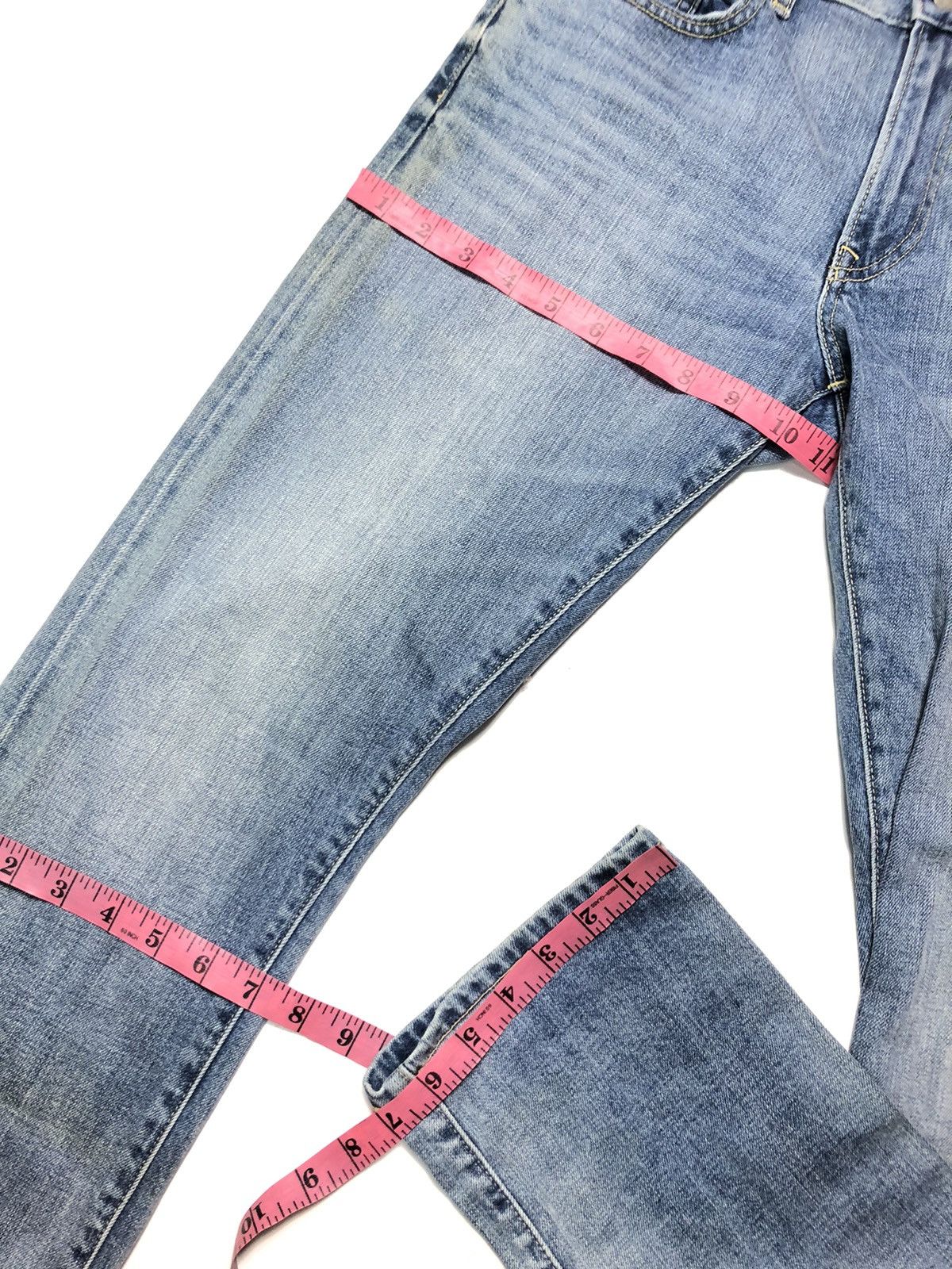 Uniqlo × Vintage VINTAGE UNIQLO SELVEDGE SLIM STRAIGHT BLUE WASH DENIM Size US 32 / EU 48 - 16 Thumbnail