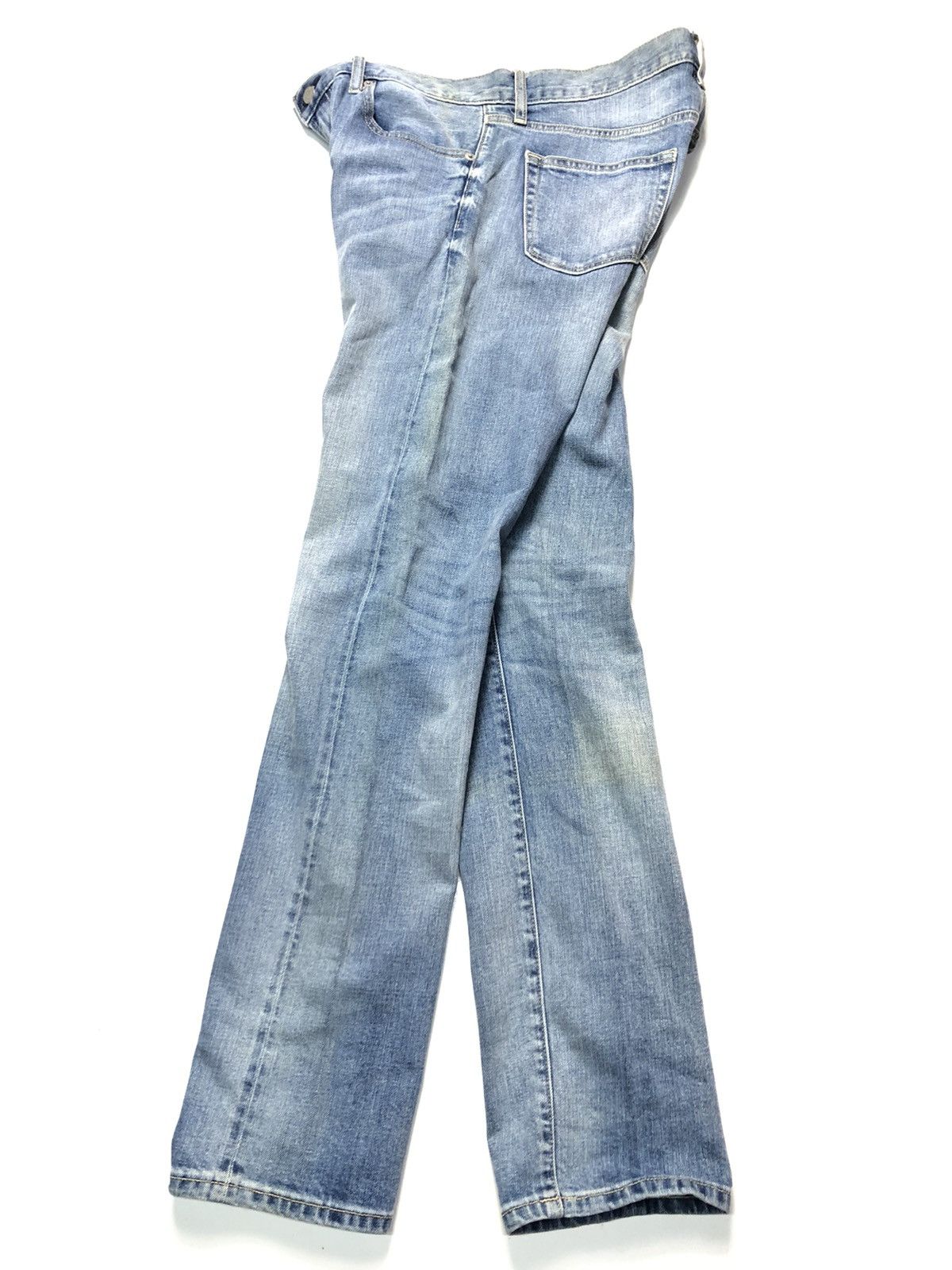 Uniqlo × Vintage VINTAGE UNIQLO SELVEDGE SLIM STRAIGHT BLUE WASH DENIM Size US 32 / EU 48 - 12 Thumbnail