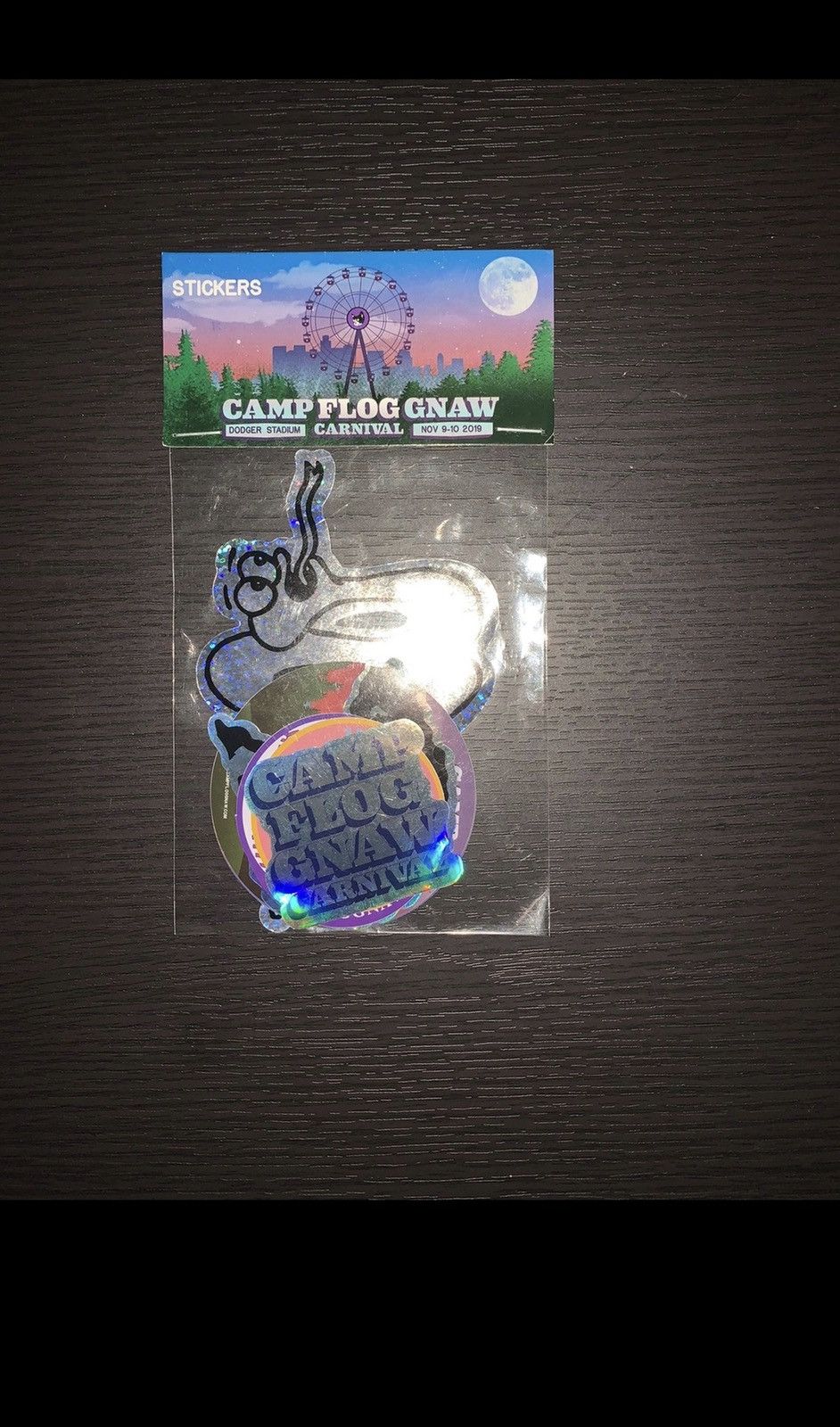 Golf Wang × Tyler The Creator Camp flog gnaw 2019 sticker set Size ONE SIZE - 3 Thumbnail