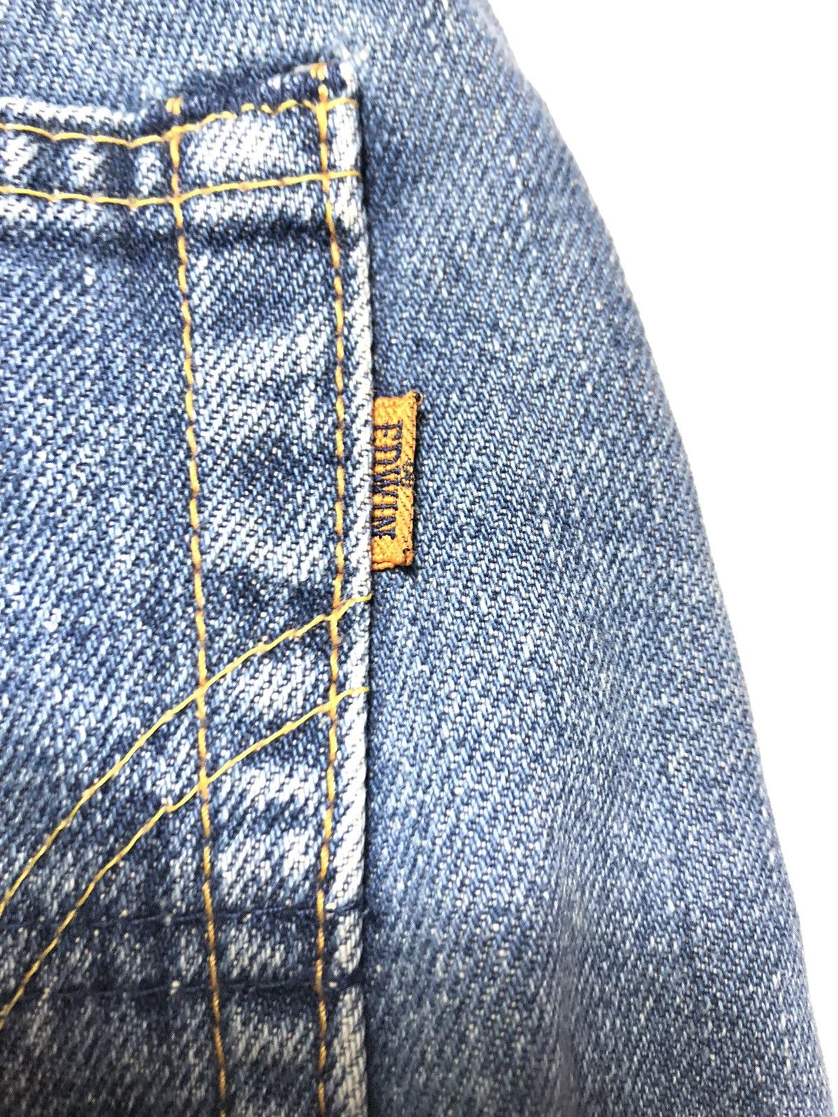Edwin × Salvage × Vintage VINTAGE EDWIN SELVEDGE BLUE WASH DENIM Size US 26 / EU 42 - 10 Thumbnail