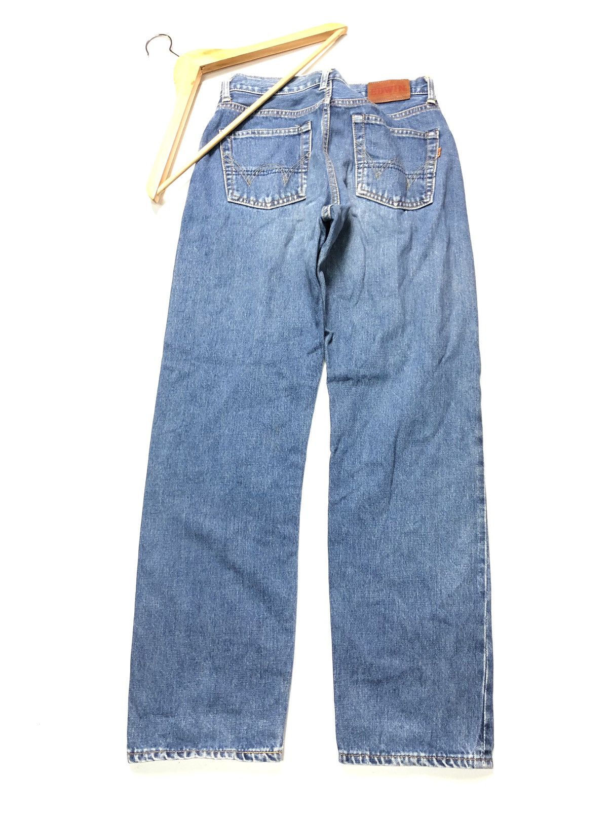 Edwin × Salvage × Vintage VINTAGE EDWIN SELVEDGE BLUE WASH DENIM Size US 26 / EU 42 - 8 Thumbnail