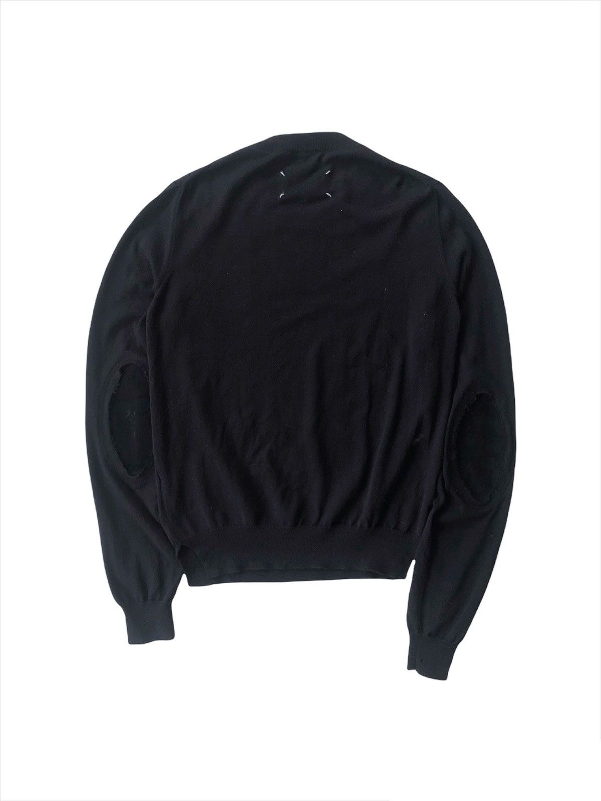 GRAIL🔥OG Maison Margiela 🇮🇹 Leather Sleeve Sweater