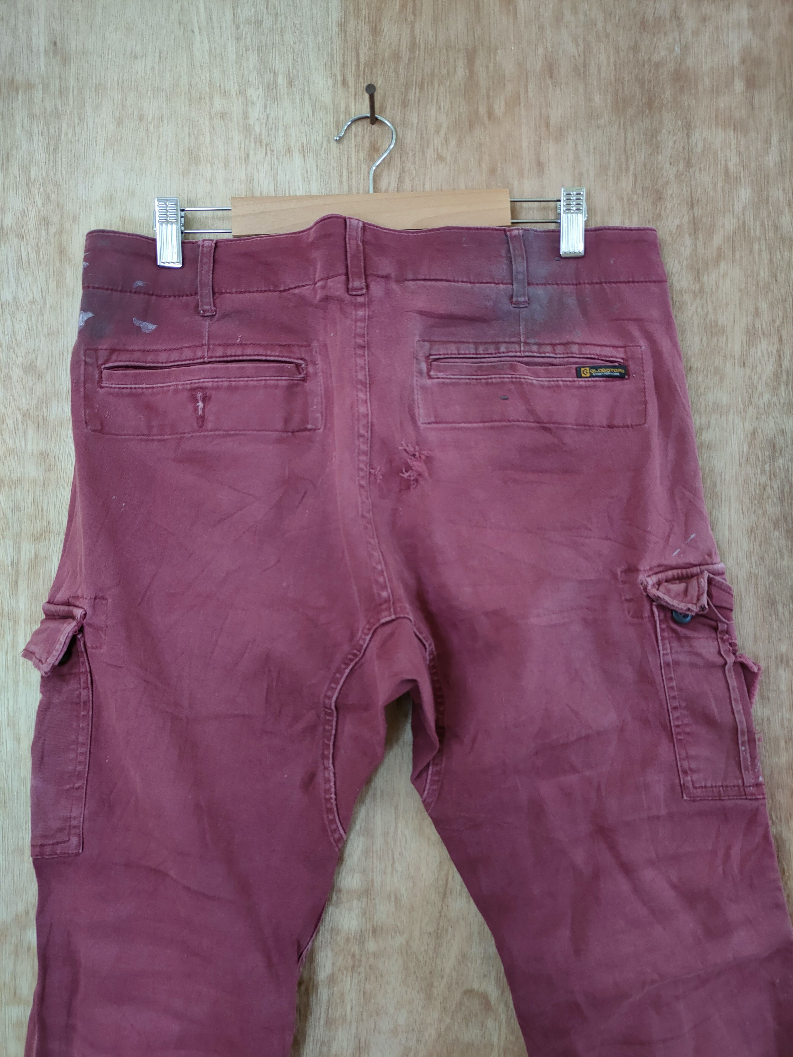 Japanese Brand × Vintage Japan distressed dirty painter multi pants #46-648 Size US 31 - 9 Thumbnail