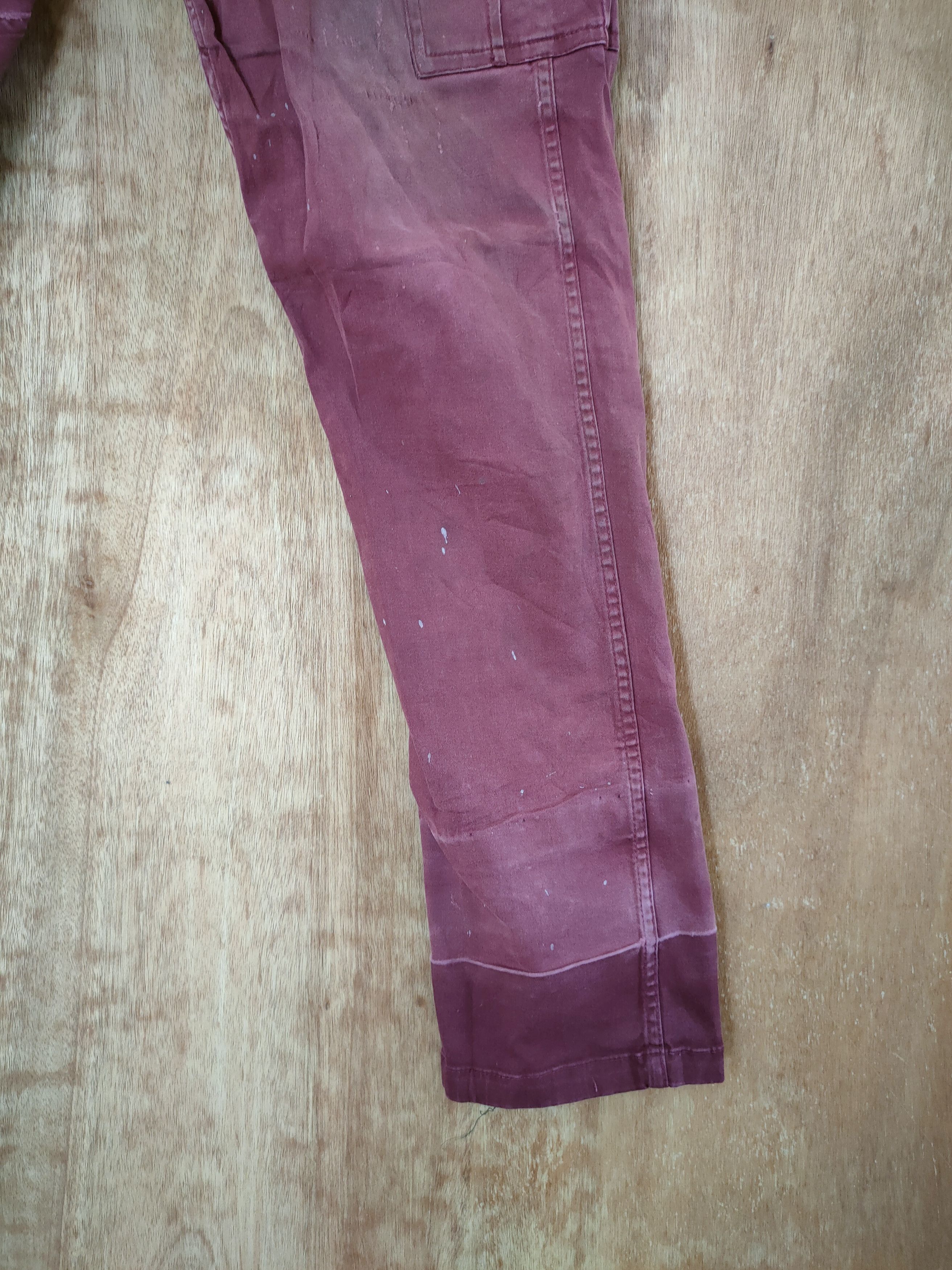 Japanese Brand × Vintage Japan distressed dirty painter multi pants #46-648 Size US 31 - 2 Thumbnail