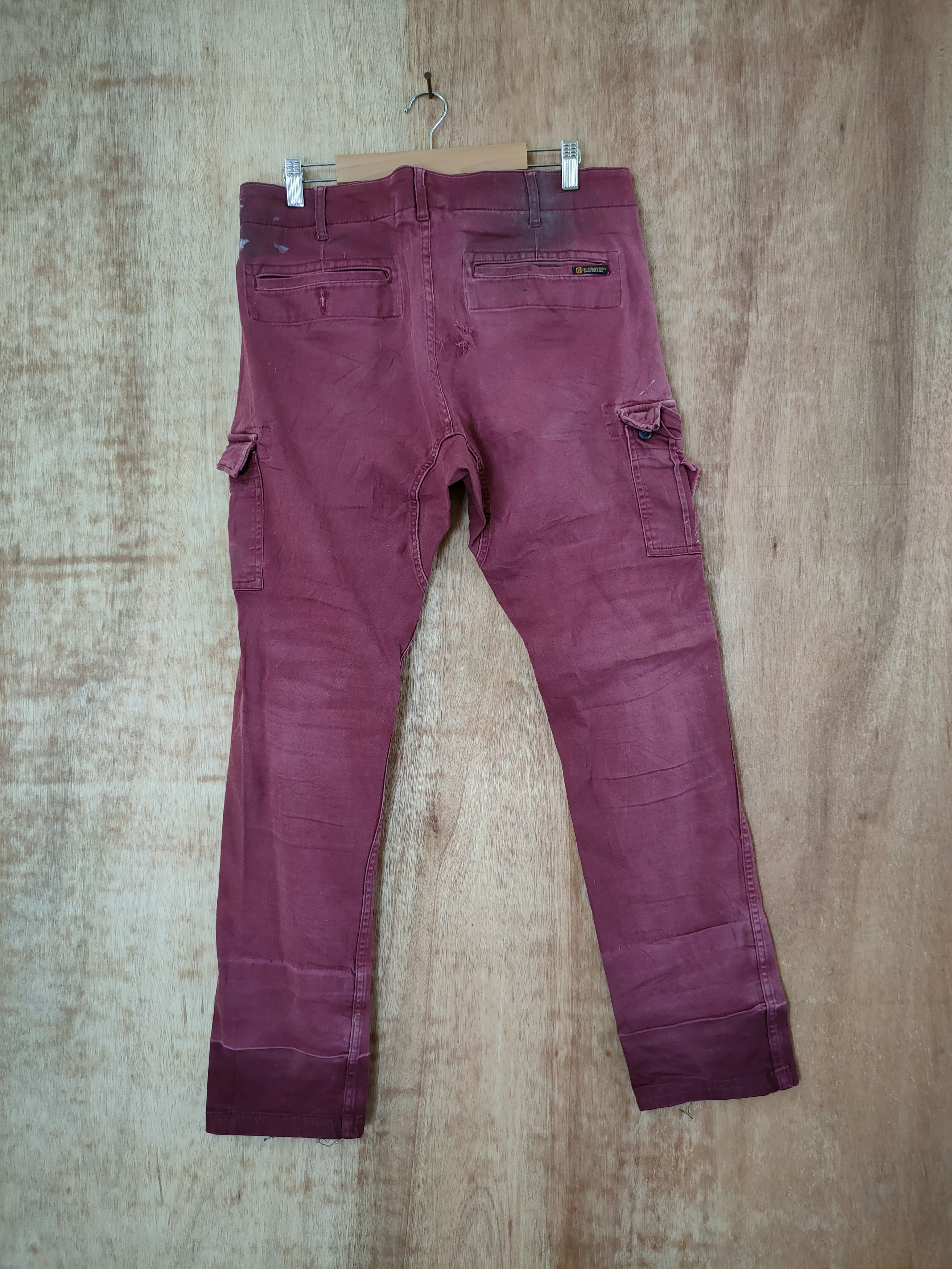 Japanese Brand × Vintage Japan distressed dirty painter multi pants #46-648 Size US 31 - 7 Thumbnail