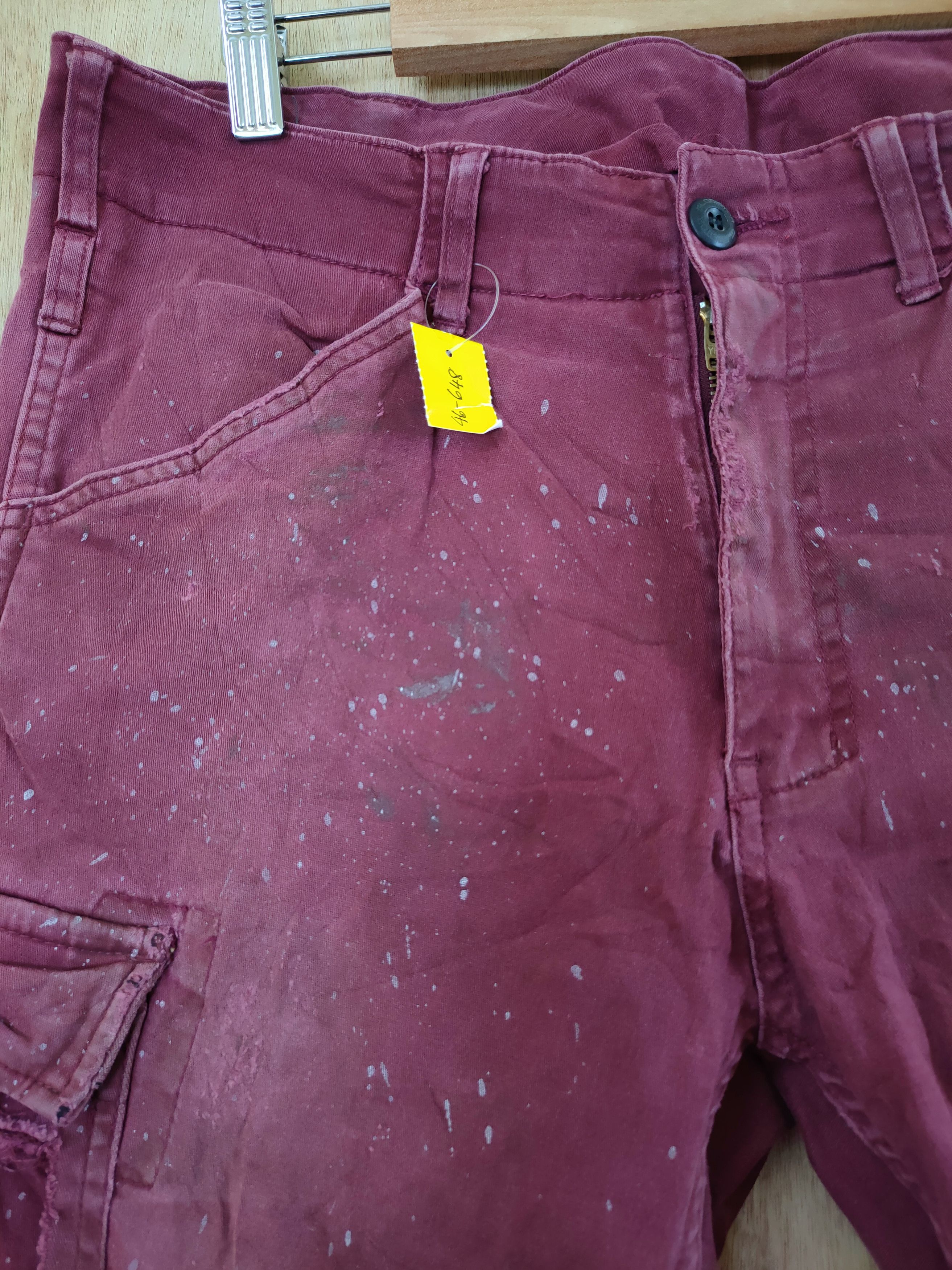 Japanese Brand × Vintage Japan distressed dirty painter multi pants #46-648 Size US 31 - 6 Thumbnail