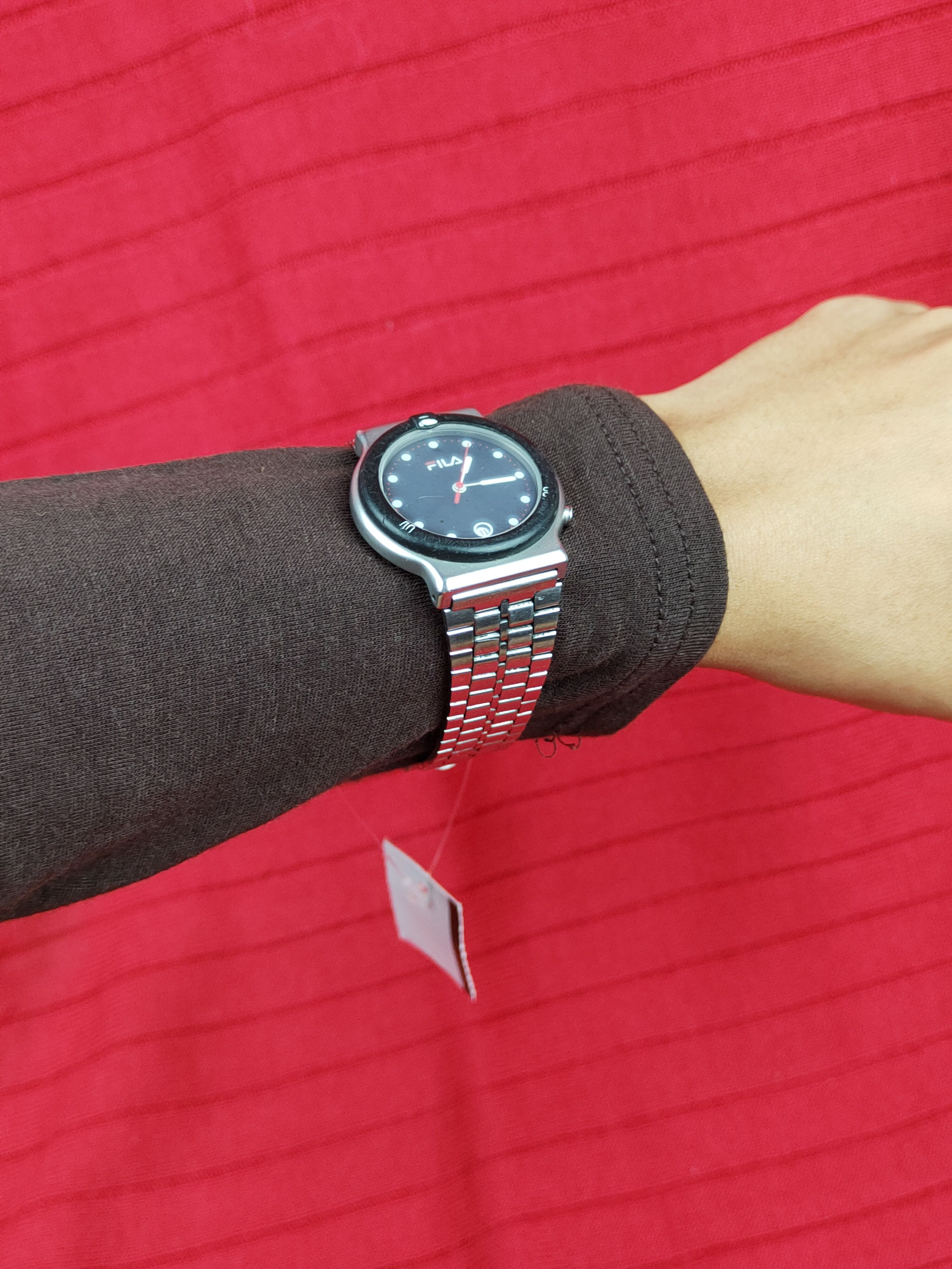 Fila × Vintage Fila swiss made Analog Vintage Watch #J013s Size ONE SIZE - 12 Thumbnail
