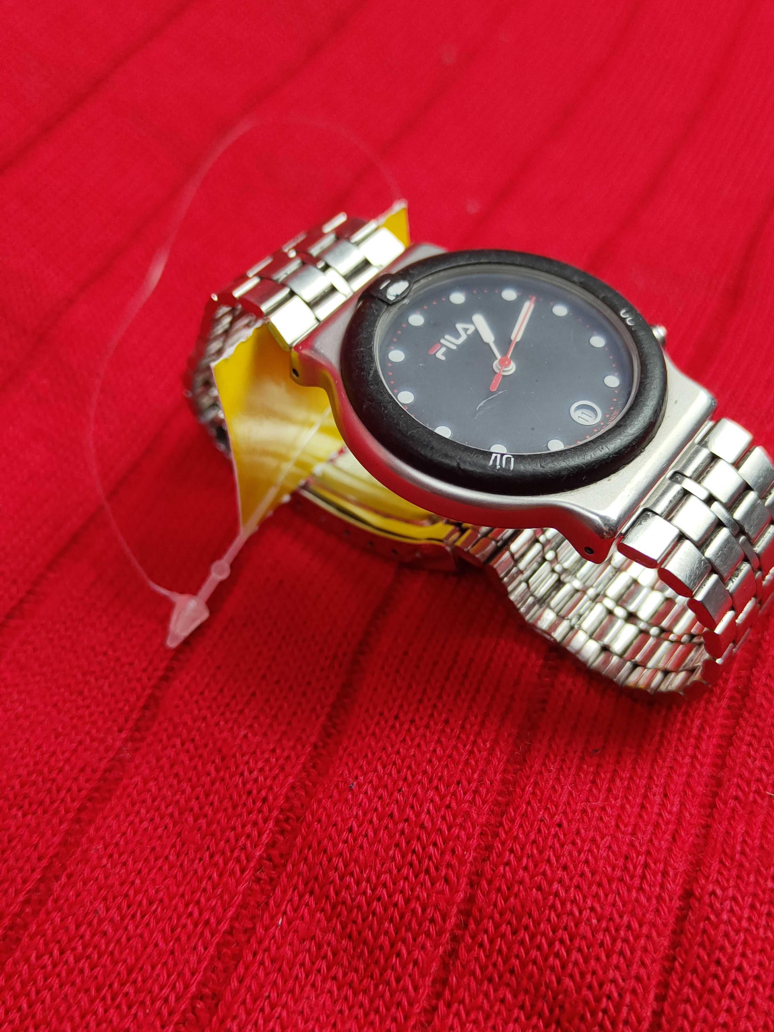 Fila × Vintage Fila swiss made Analog Vintage Watch #J013s Size ONE SIZE - 3 Thumbnail