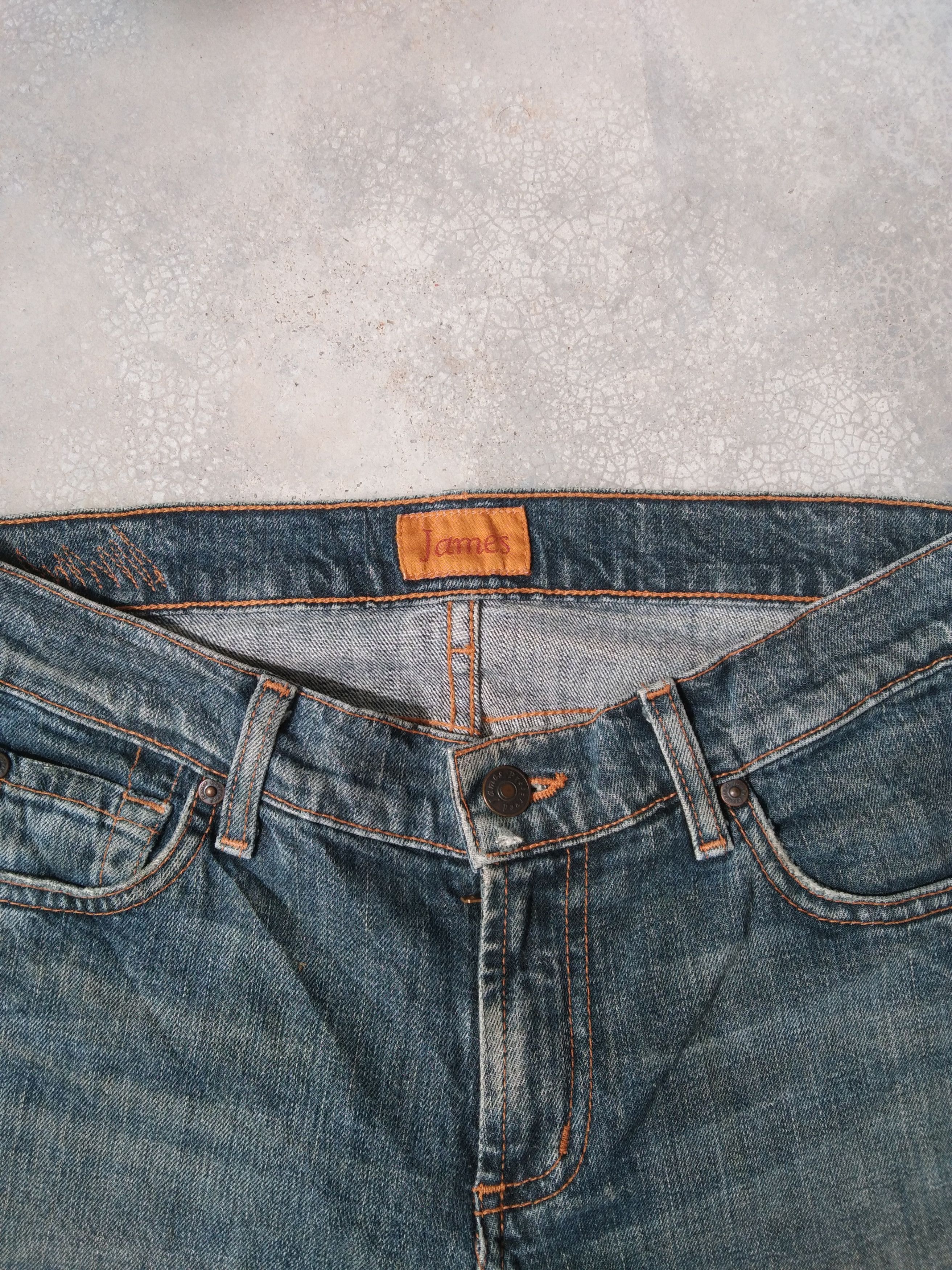 Jean Vintage Boot Cut Made In USA Flared Jeans 28x29.5 Size US 28 / EU 44 - 7 Thumbnail