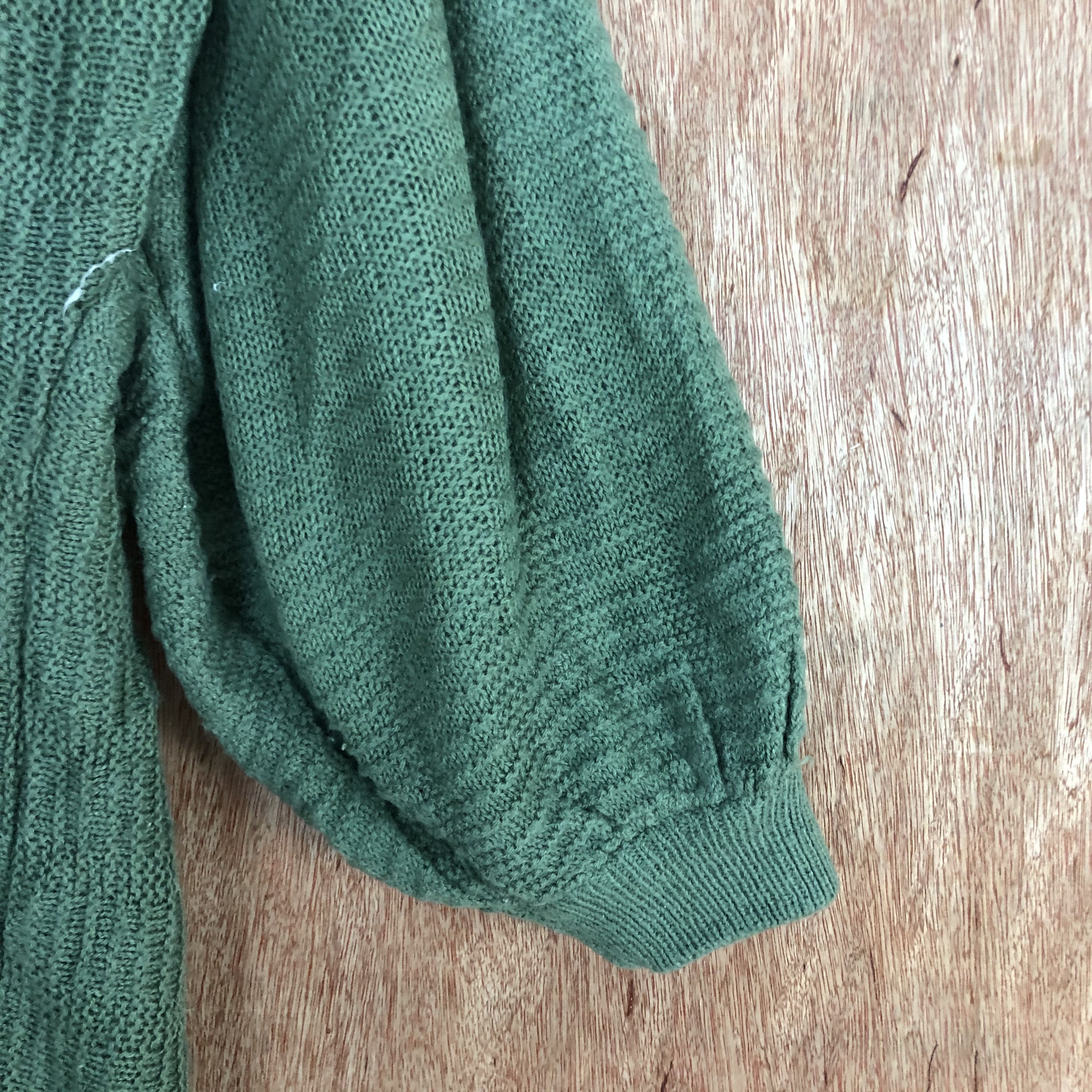 Hypebeast D CashmiLon Green Cardigan knitwear japan #c484 Size US XL / EU 56 / 4 - 4 Thumbnail