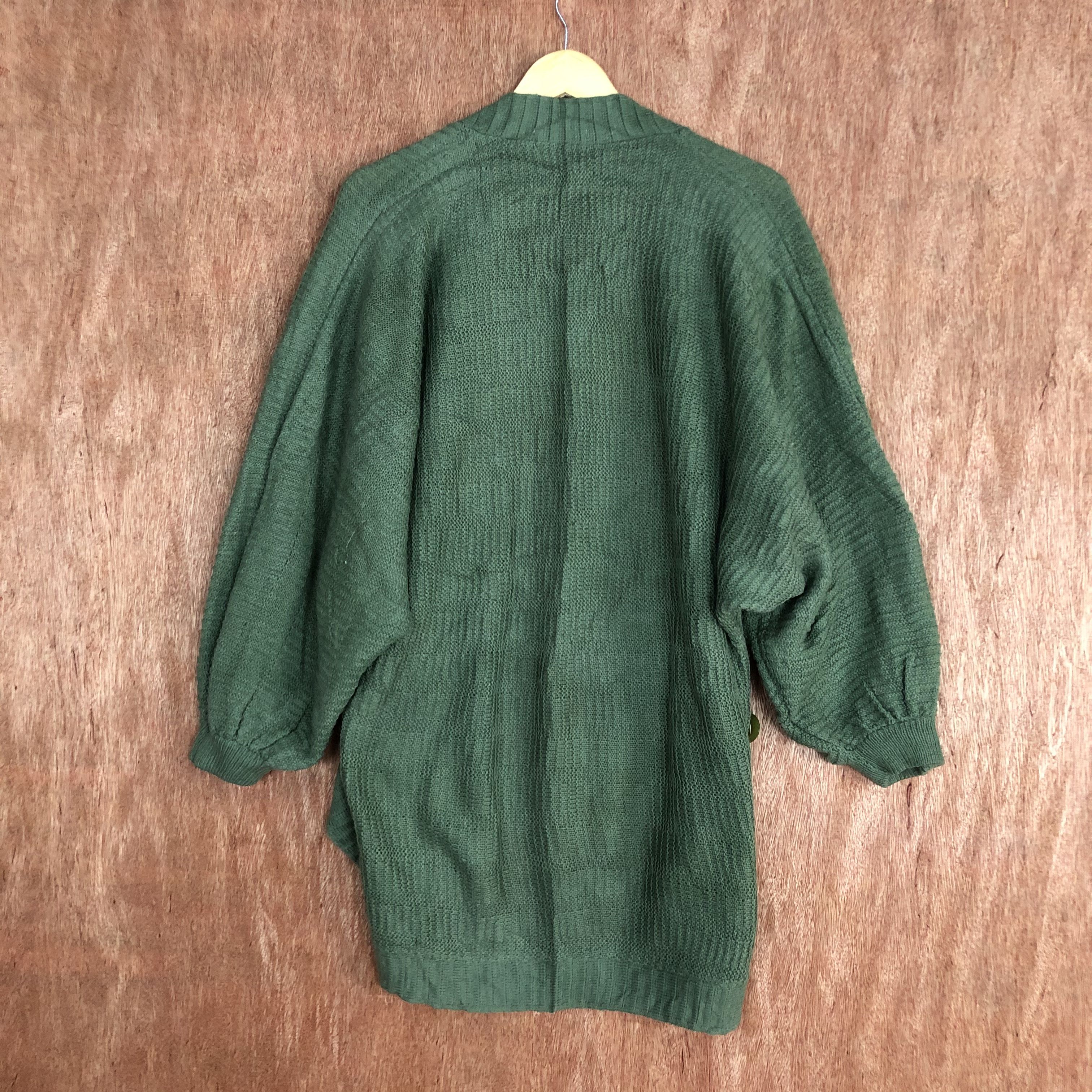 Hypebeast D CashmiLon Green Cardigan knitwear japan #c484 Size US XL / EU 56 / 4 - 9 Thumbnail