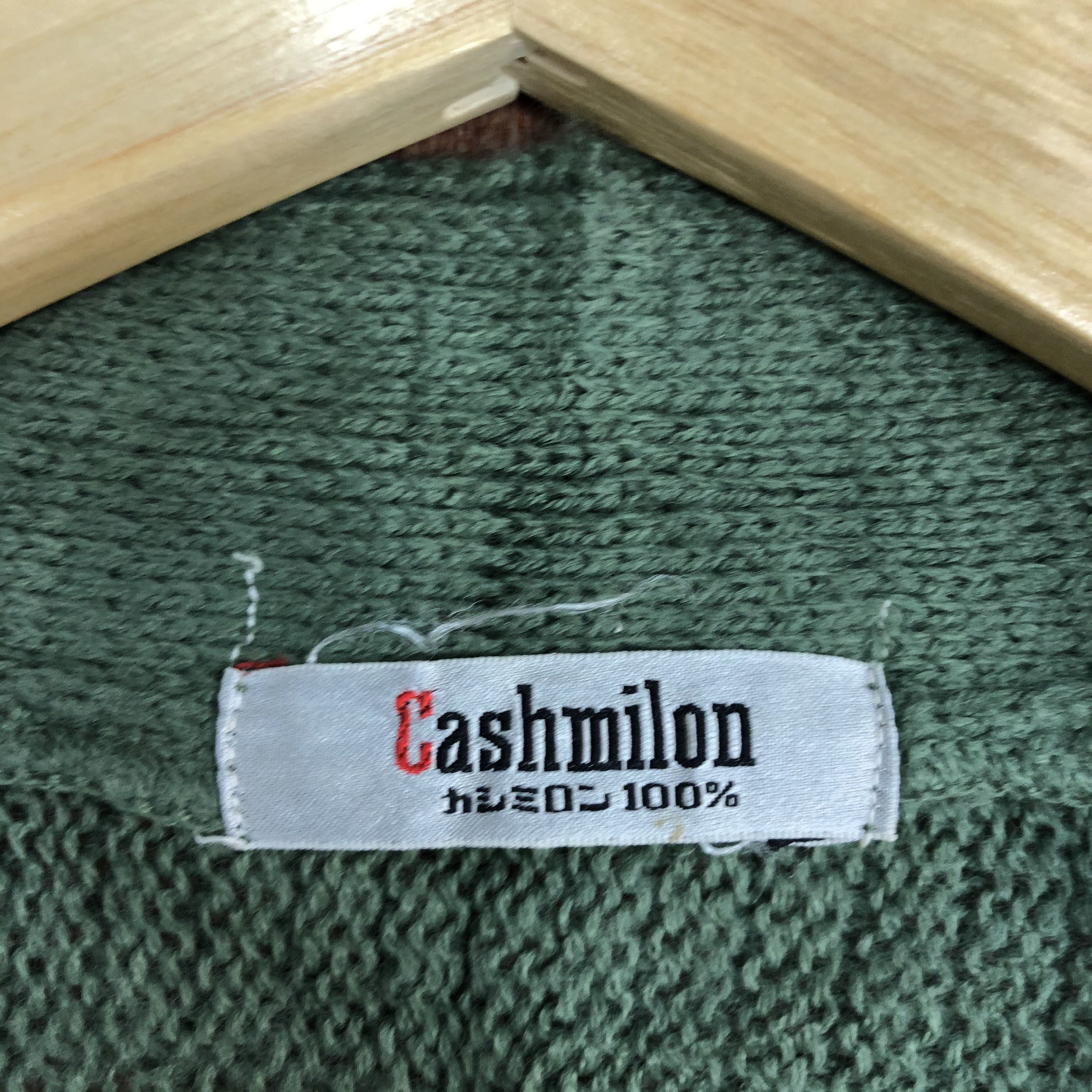 Hypebeast D CashmiLon Green Cardigan knitwear japan #c484 Size US XL / EU 56 / 4 - 8 Thumbnail
