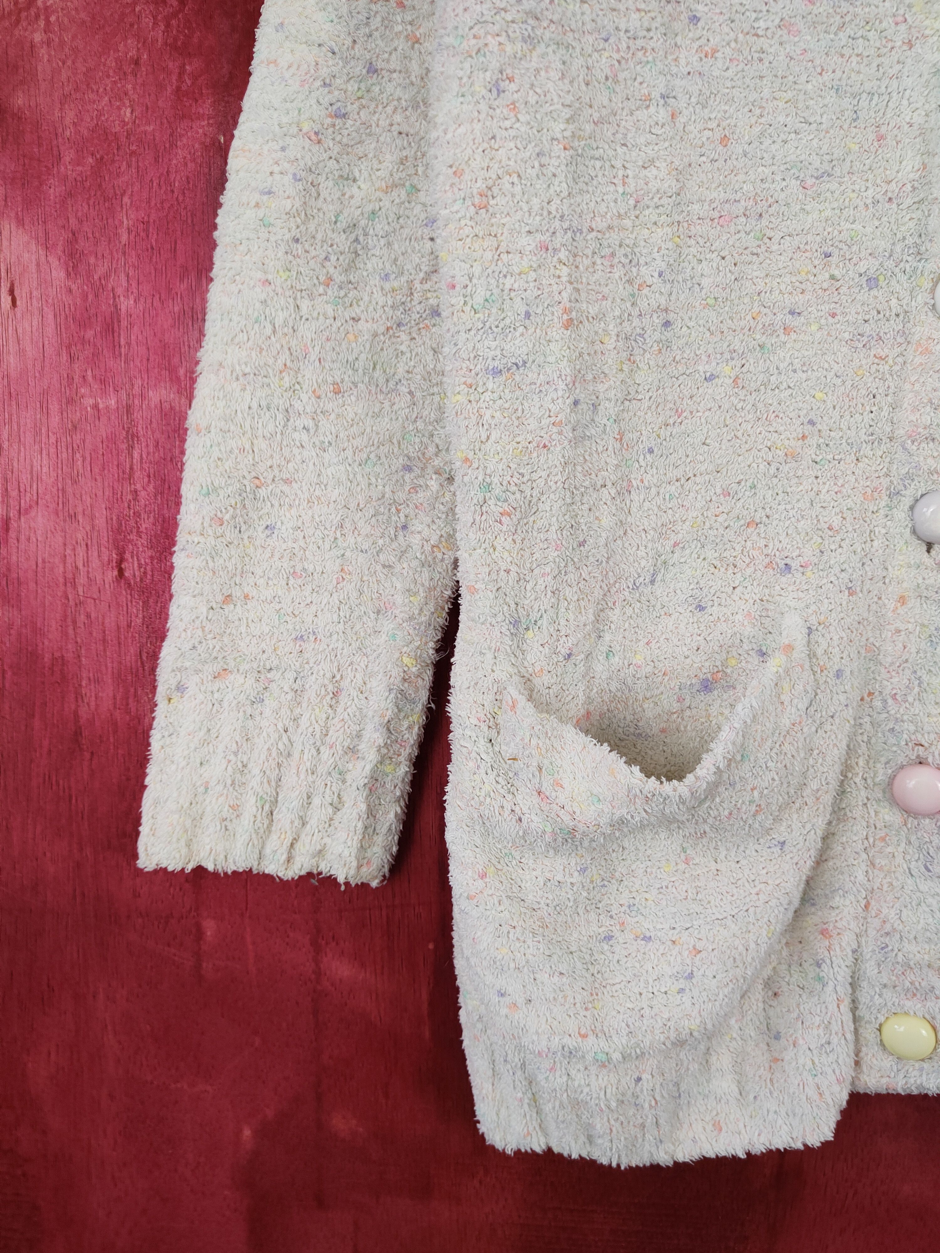 Grailed × Japanese Brand Gelato Pique fleece Cream Cardigan #S401 Size US S / EU 44-46 / 1 - 3 Thumbnail