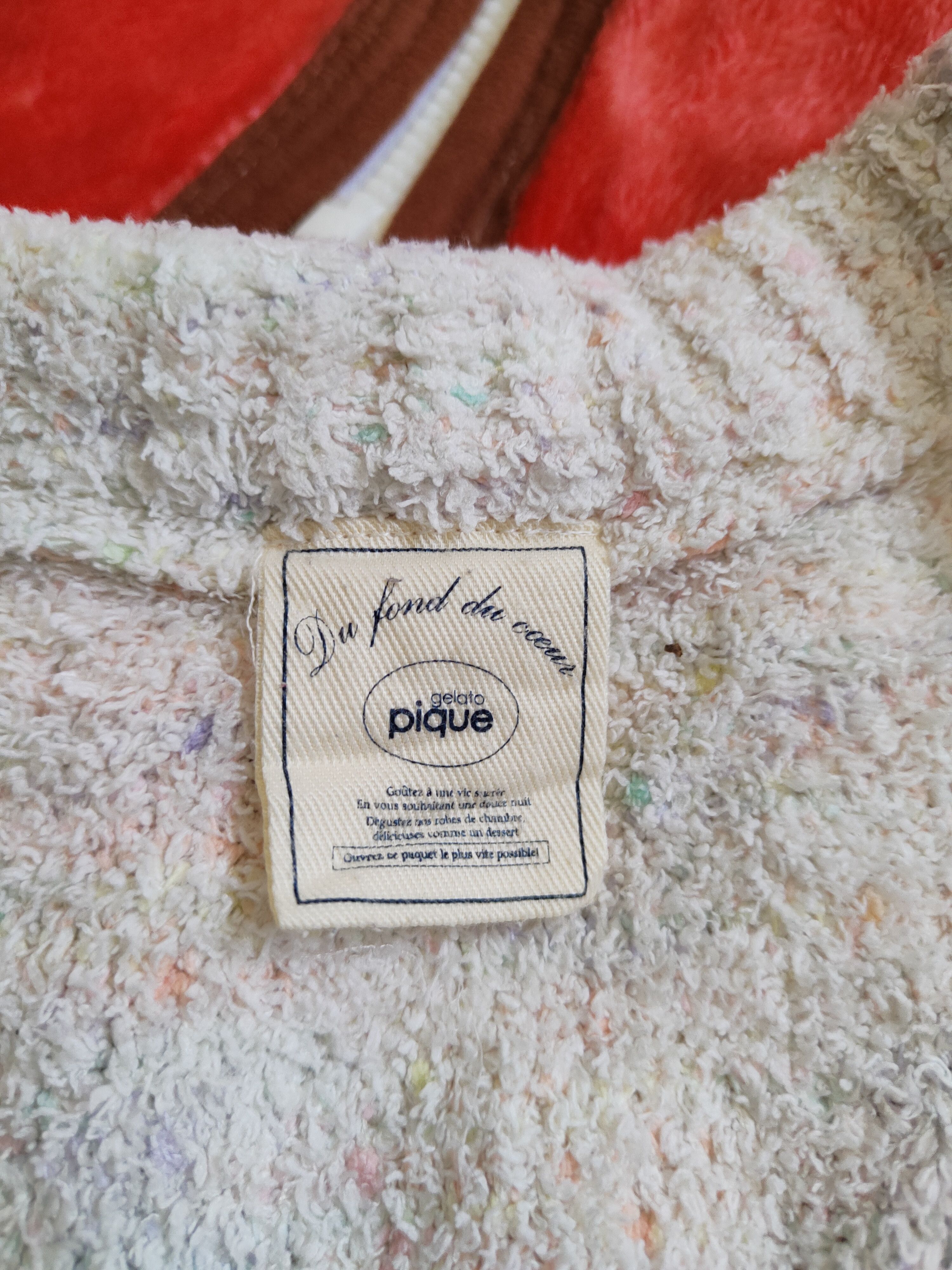 Grailed × Japanese Brand Gelato Pique fleece Cream Cardigan #S401 Size US S / EU 44-46 / 1 - 12 Thumbnail