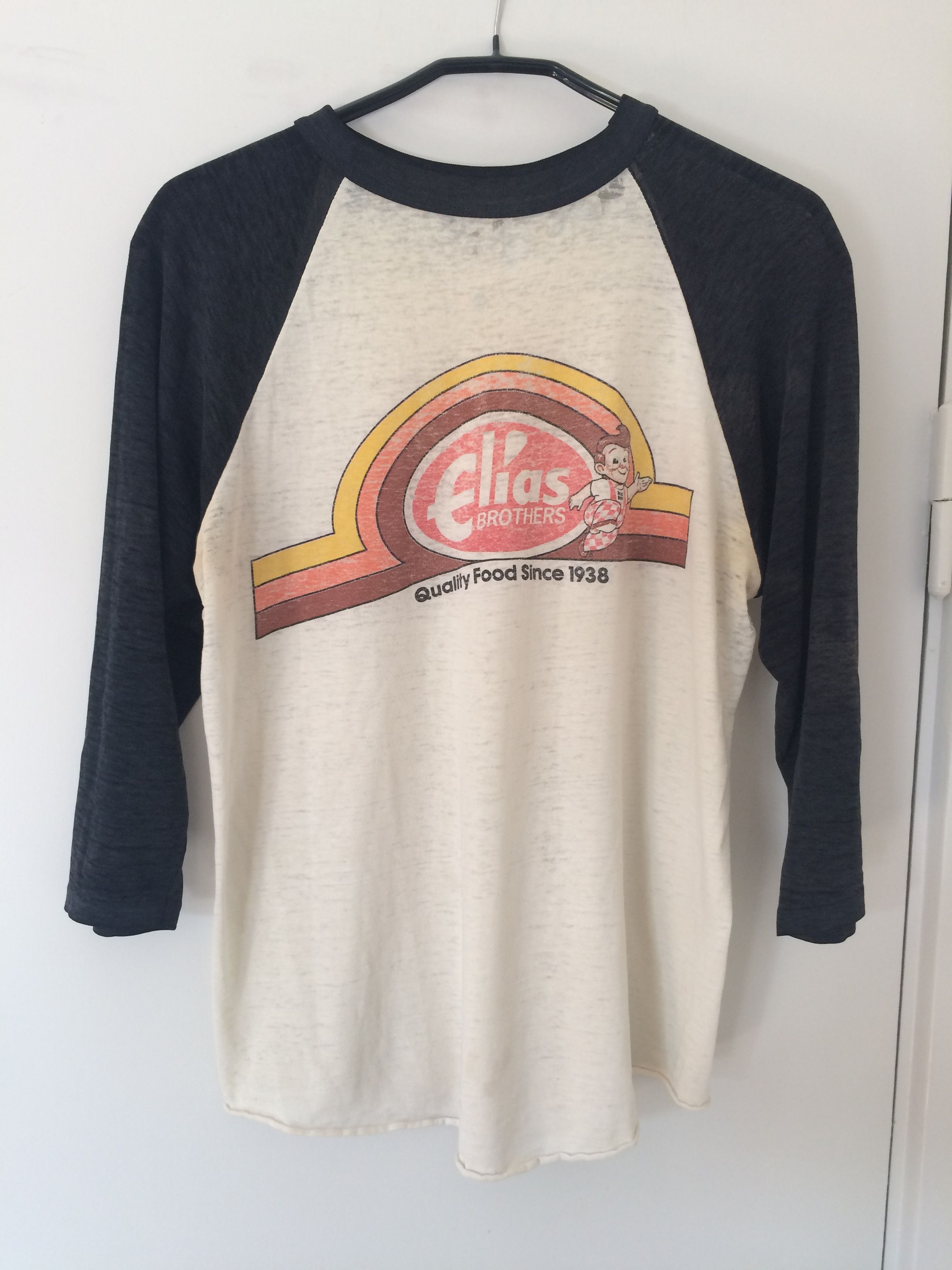 image of Avant Garde x Vintage Elias Brothers 1938 Big Boy Shirt, Men's (Size Medium)