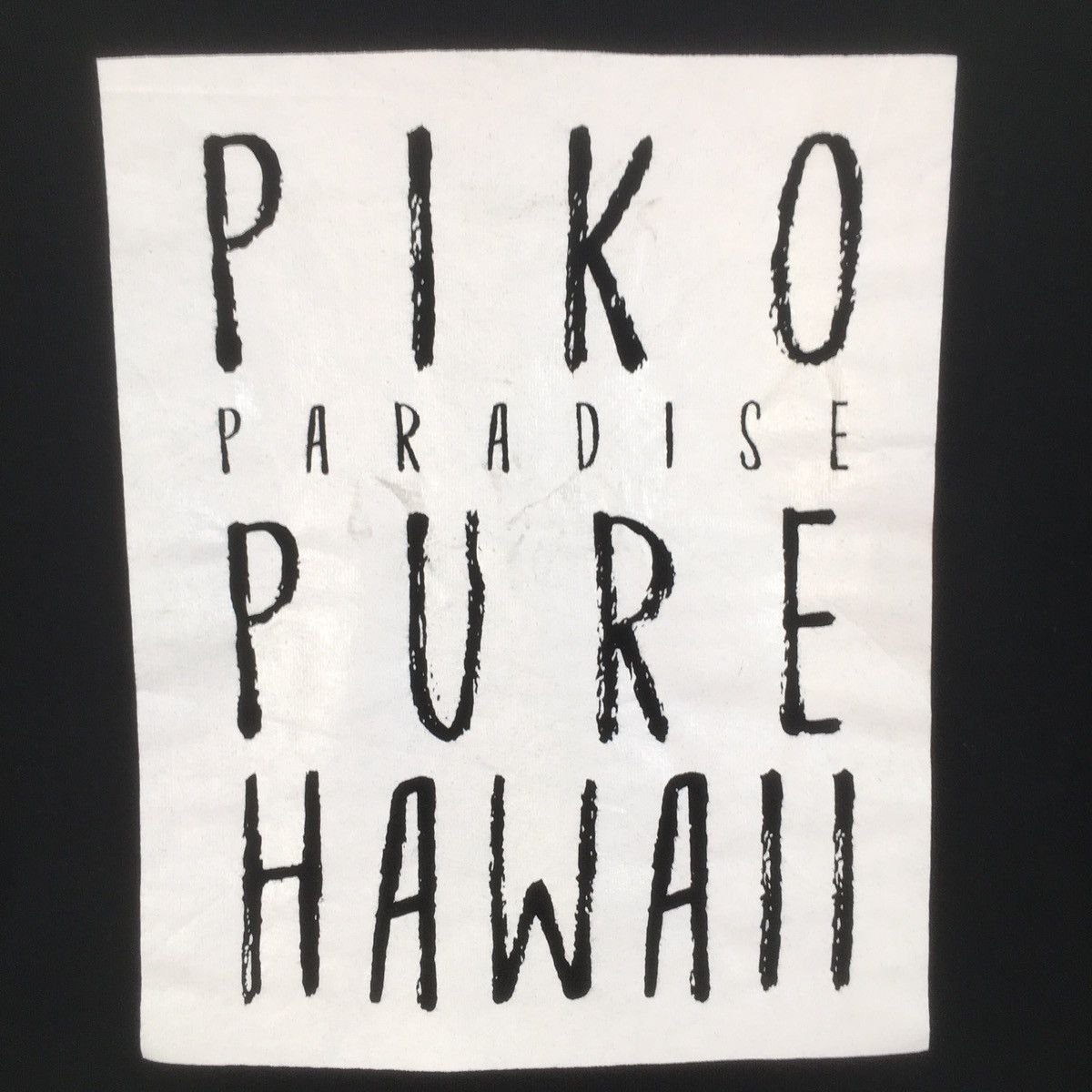 Vintage Vintage Piko Sweatshirt CrewNeck Piko Paradise Pure Hawaii Size L / US 10 / IT 46 - 3 Thumbnail