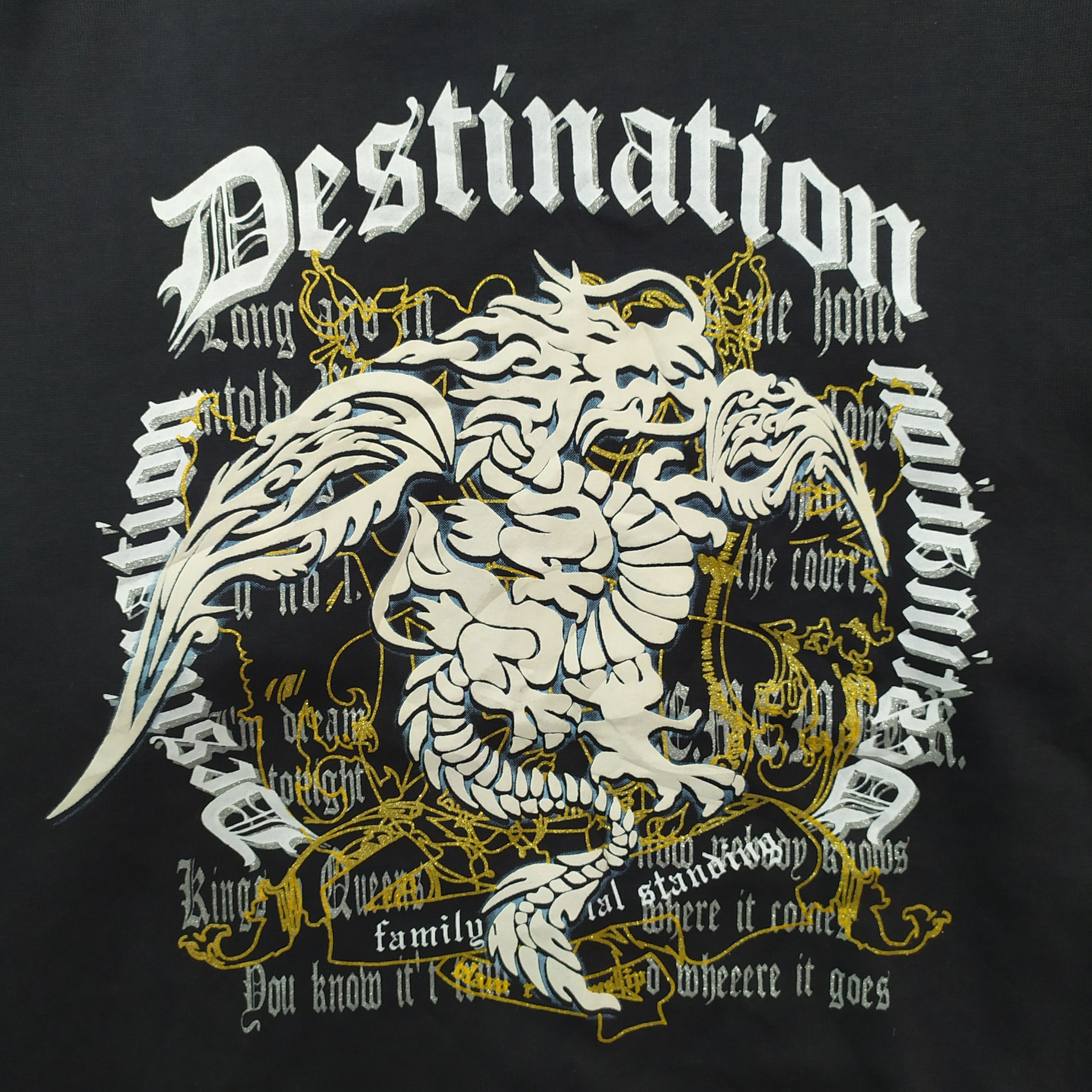 Japanese Brand × Vintage JAPANESE BRAND BEAUMERE DESTINATION BLACK SWEATSHIRT Size US M / EU 48-50 / 2 - 10 Thumbnail