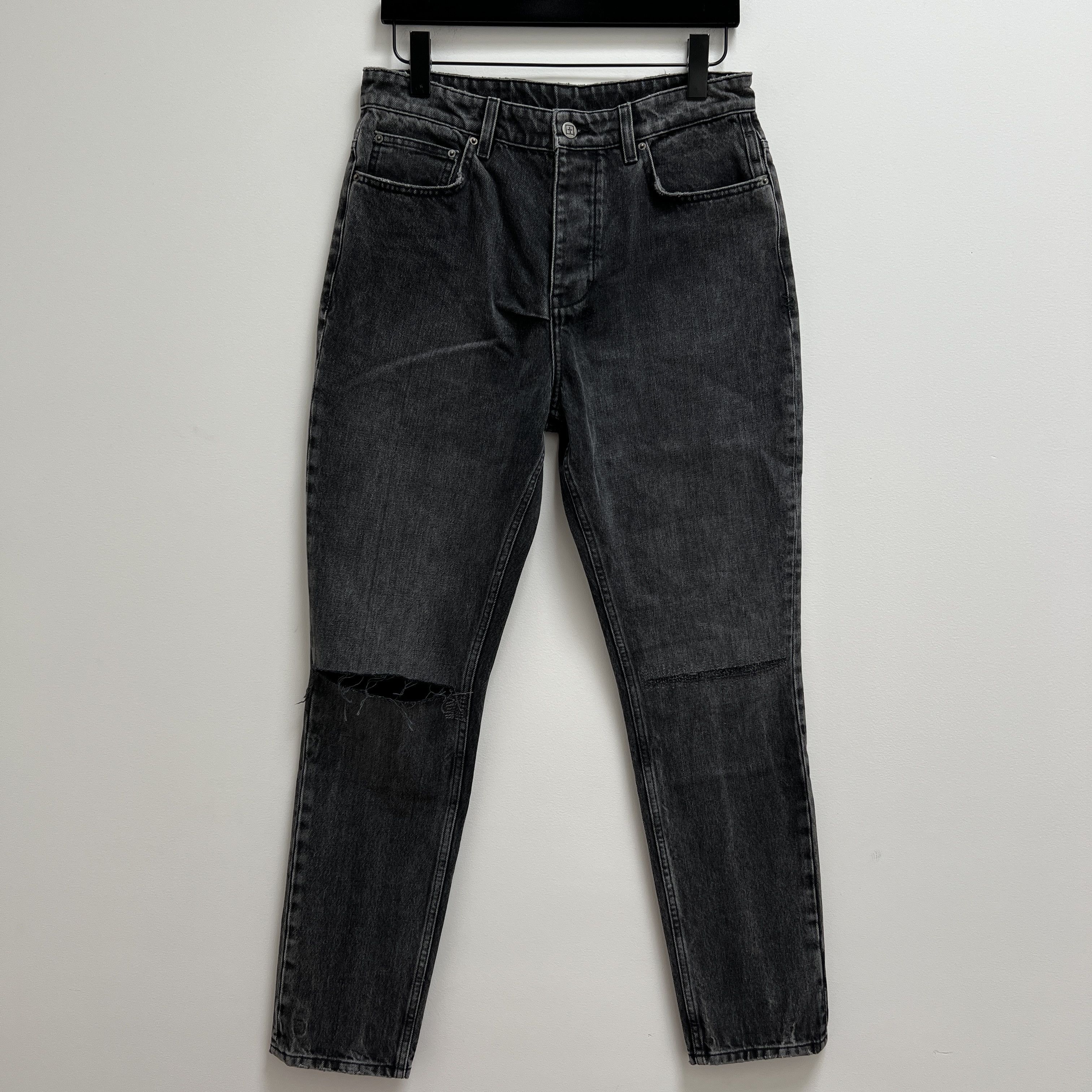 image of Ksubi Wolfgang Asphalt Trashed, Men's (Size 32)